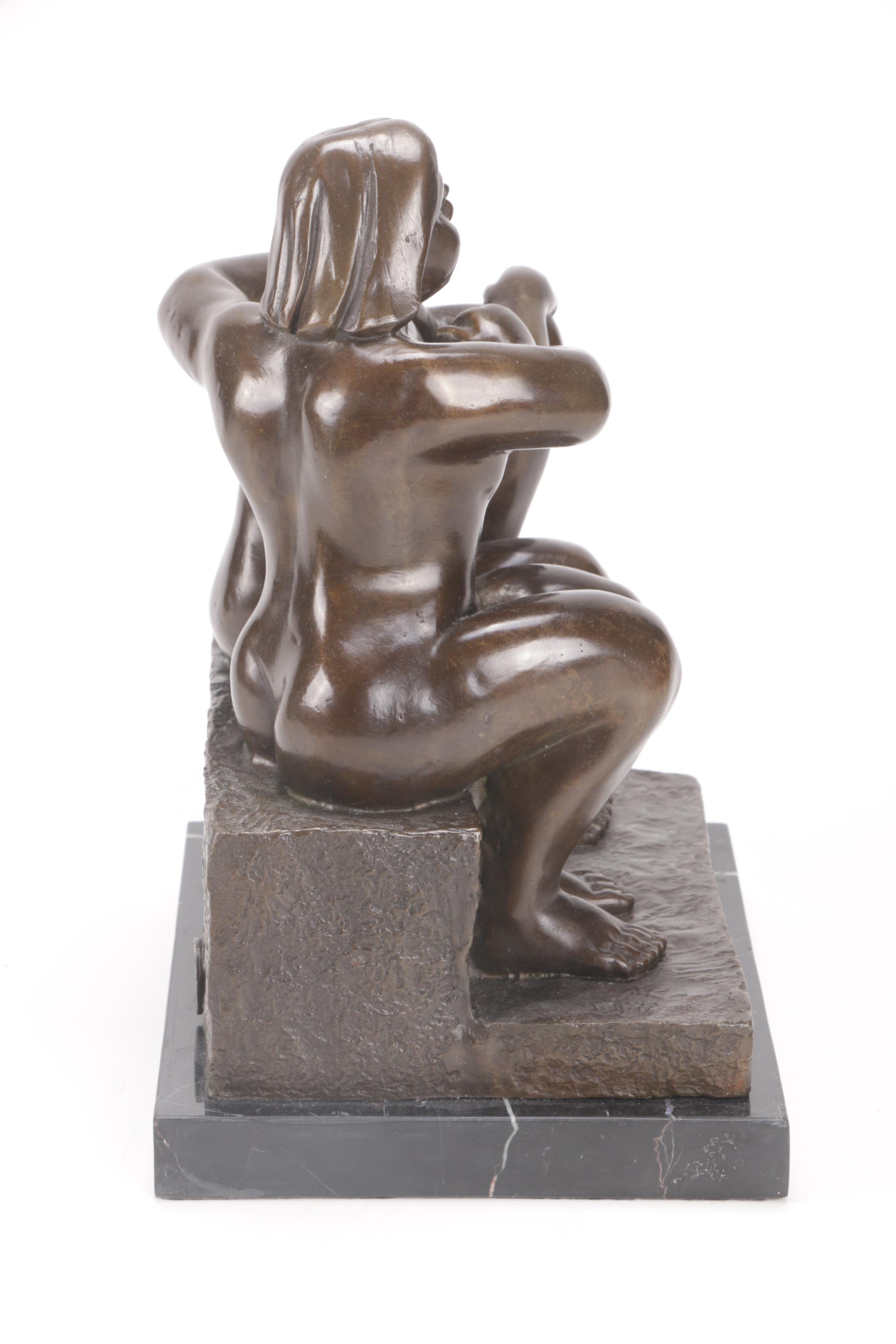 European Bronze Finery Reproduction Sculpture After Ferdinand Botero