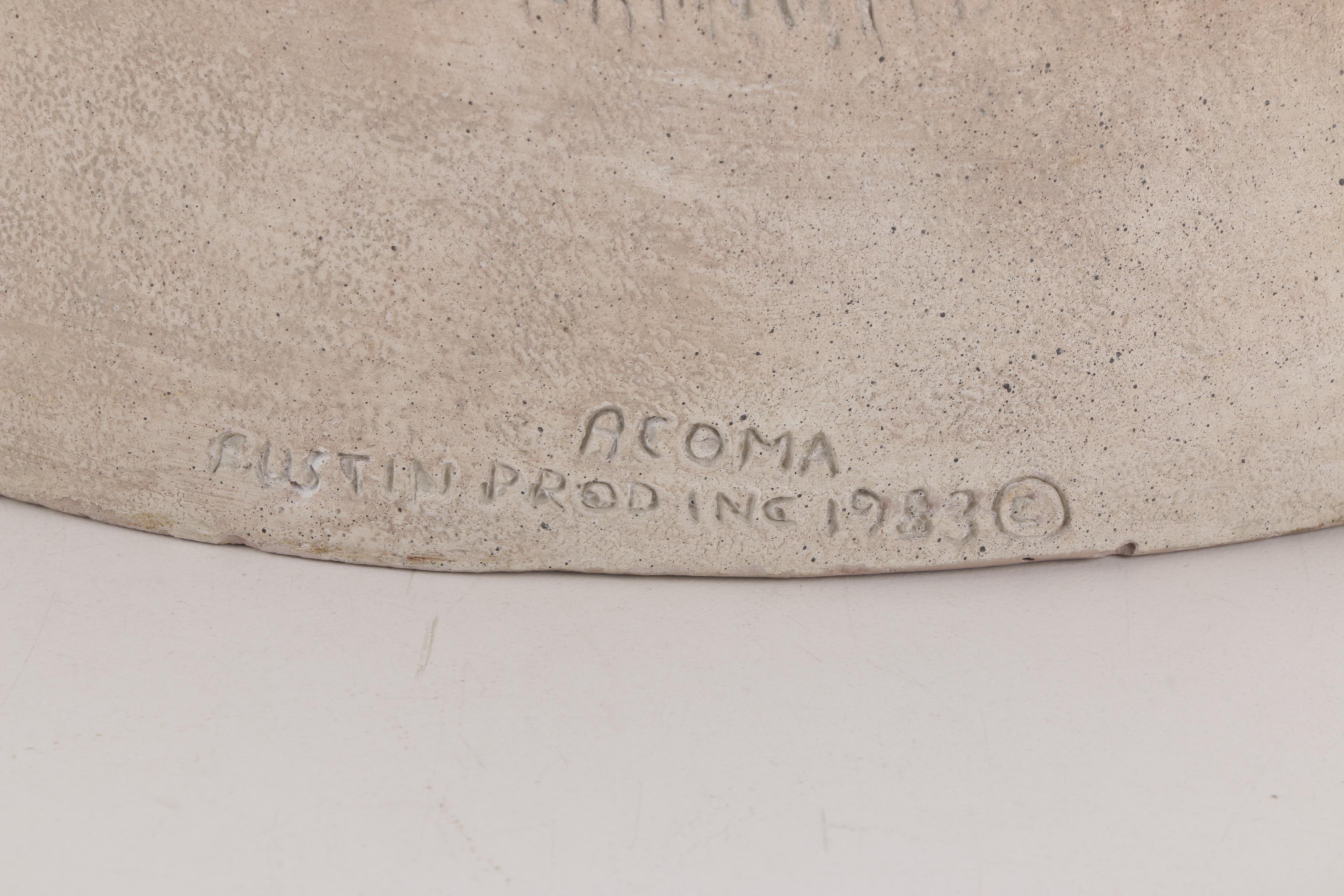 Acoma Pueblo Pottery "La Madre" by Pamela Pierce for Austin Productions