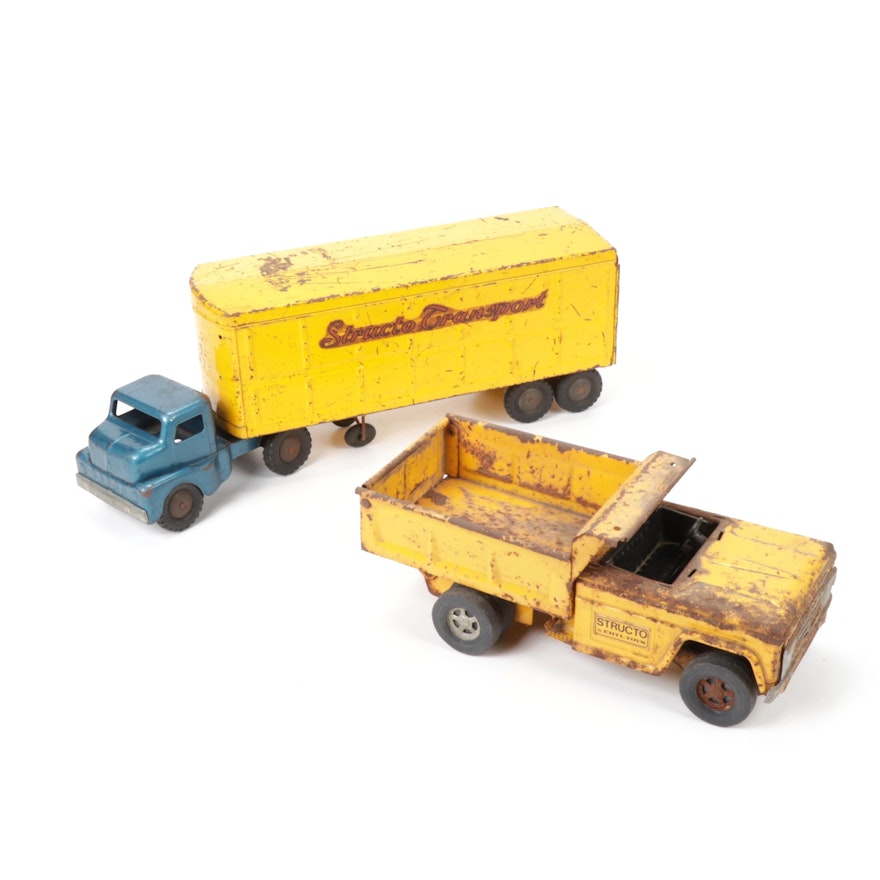Ertl Toys "Structo" Diecast Toy Vehicles, Vintage