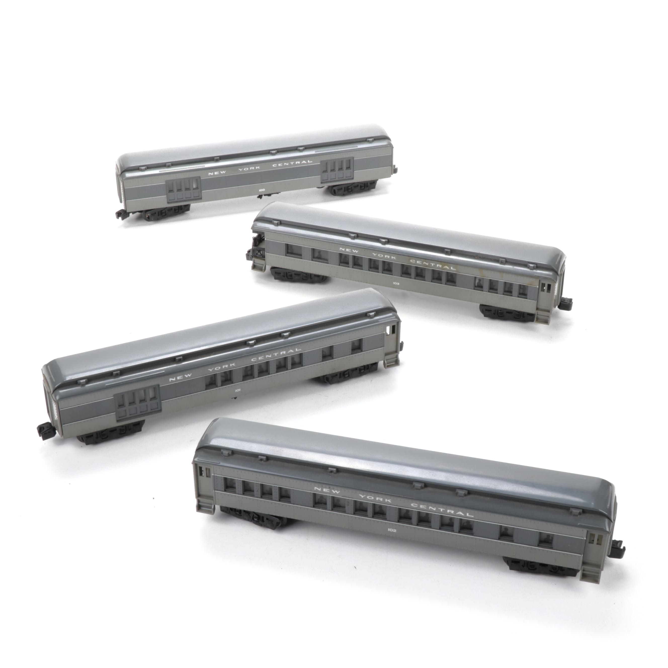 O-Scale New York Central Passenger Train Cars