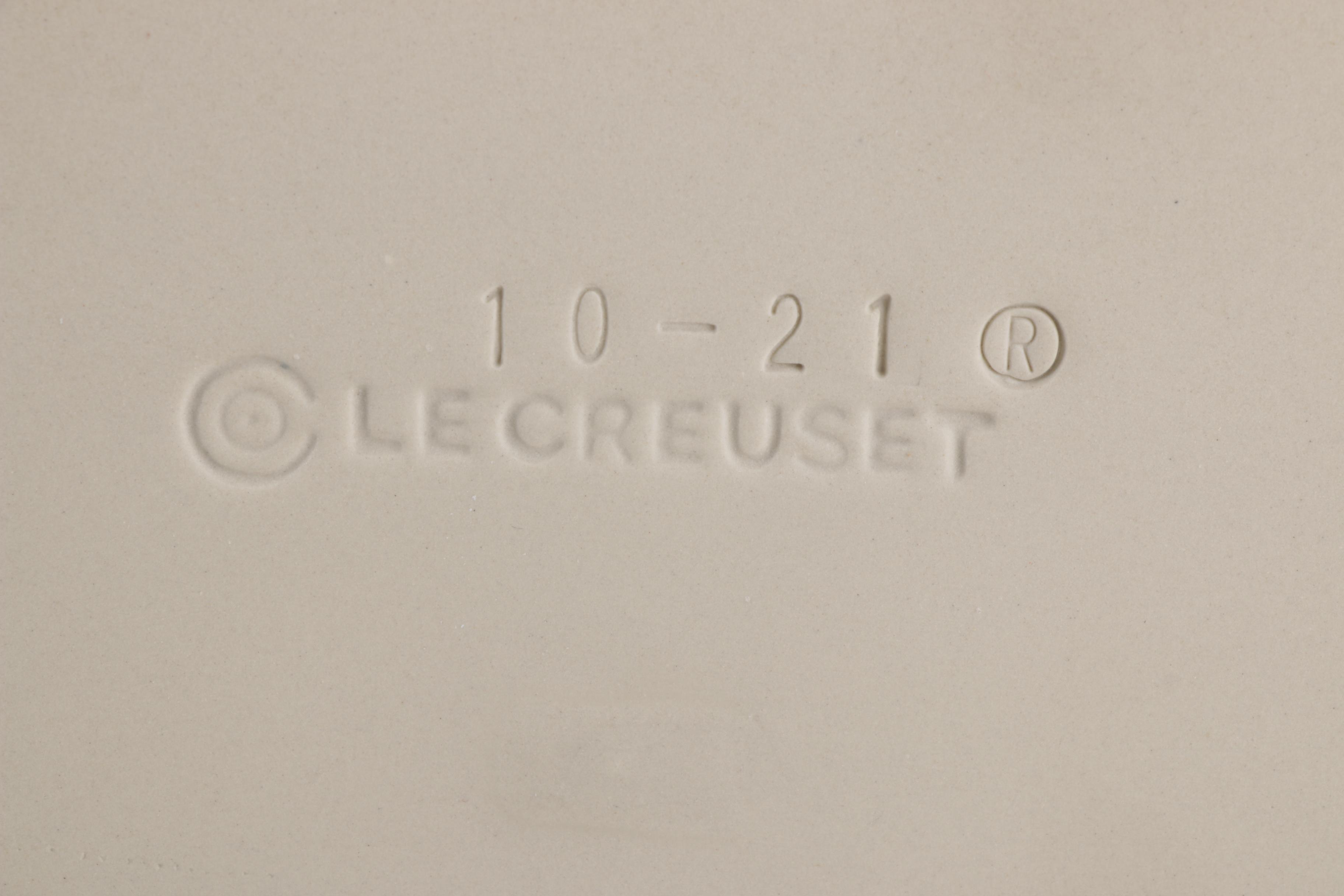 Le Creuset Cobalt Blue Stoneware Bakeware, Mid to Late 20th Century