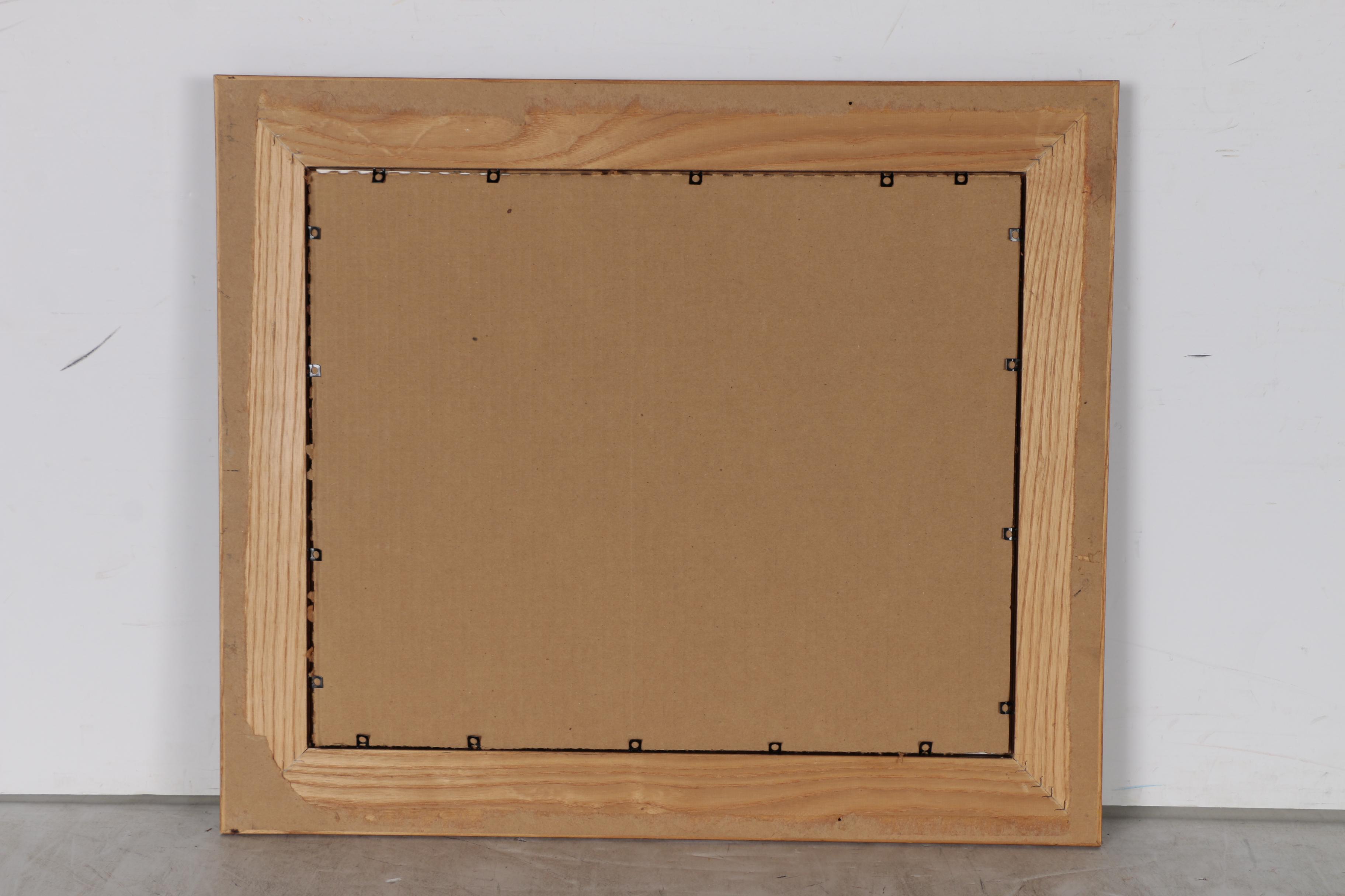 Robert Fabe Coastal Scene Watercolor Painting