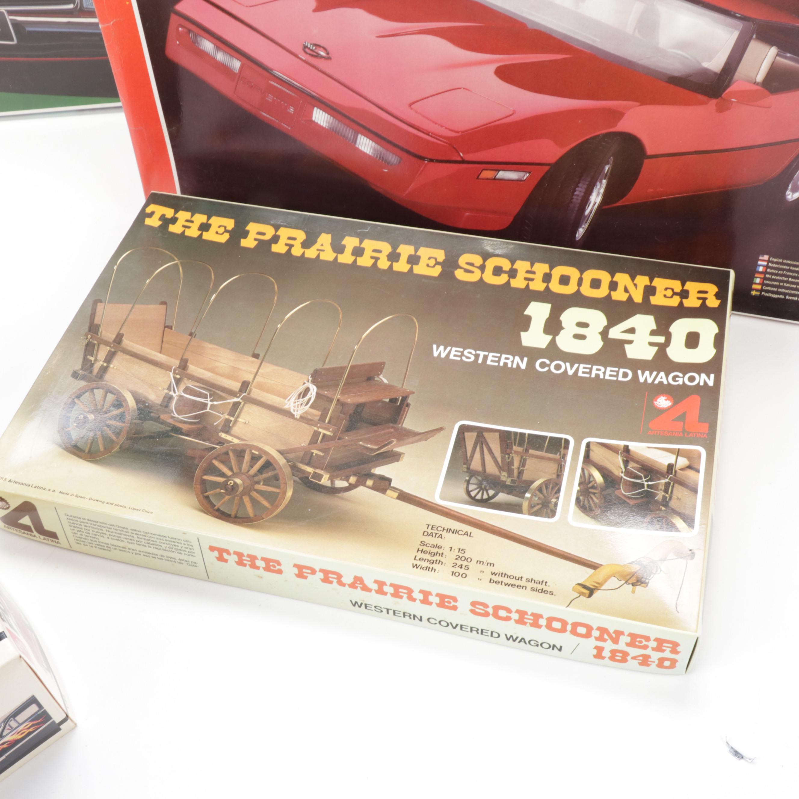 AMT, Monogram, Doyusha and Other Model Vehicle Kits