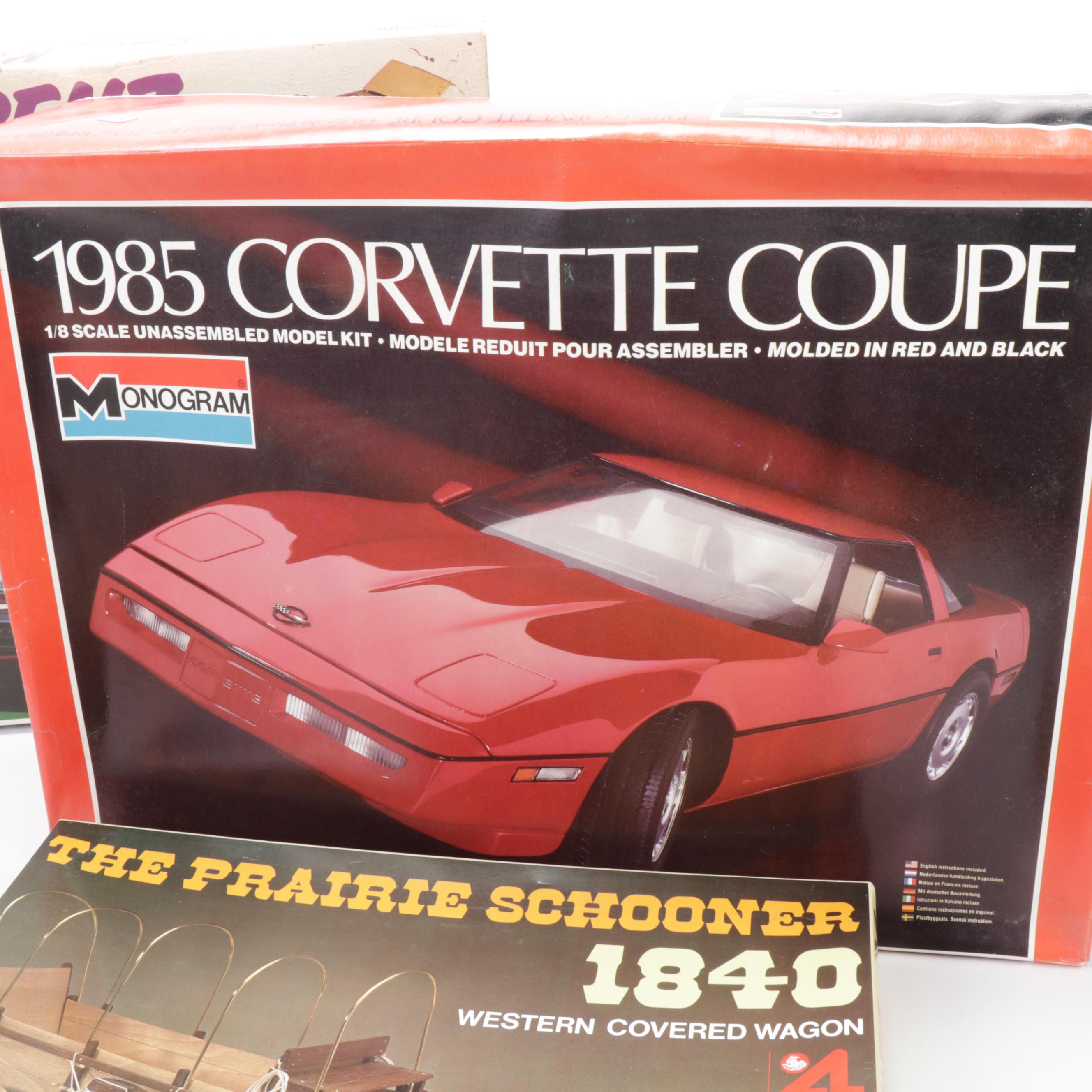 AMT, Monogram, Doyusha and Other Model Vehicle Kits