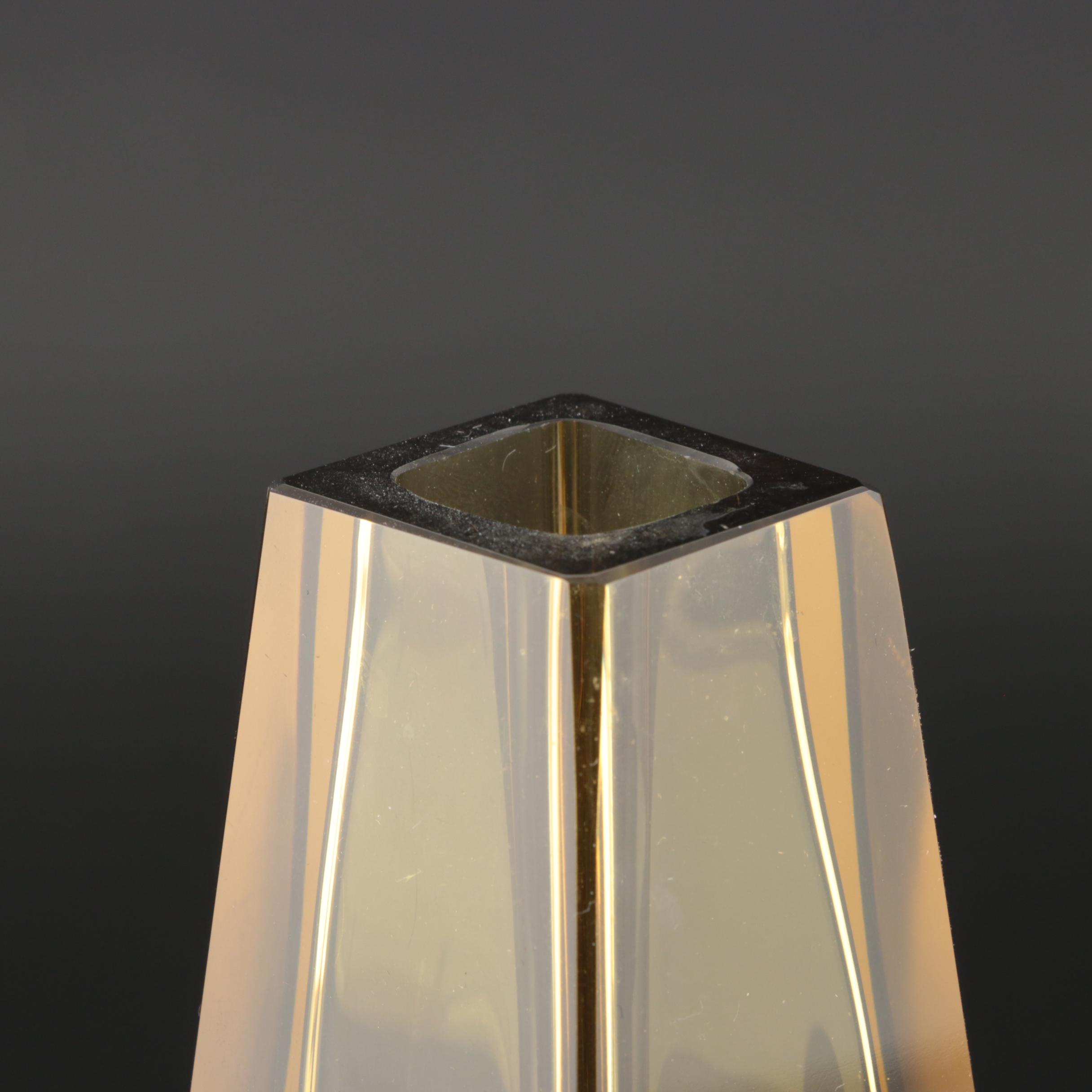 Modern Geometric Glass Vase