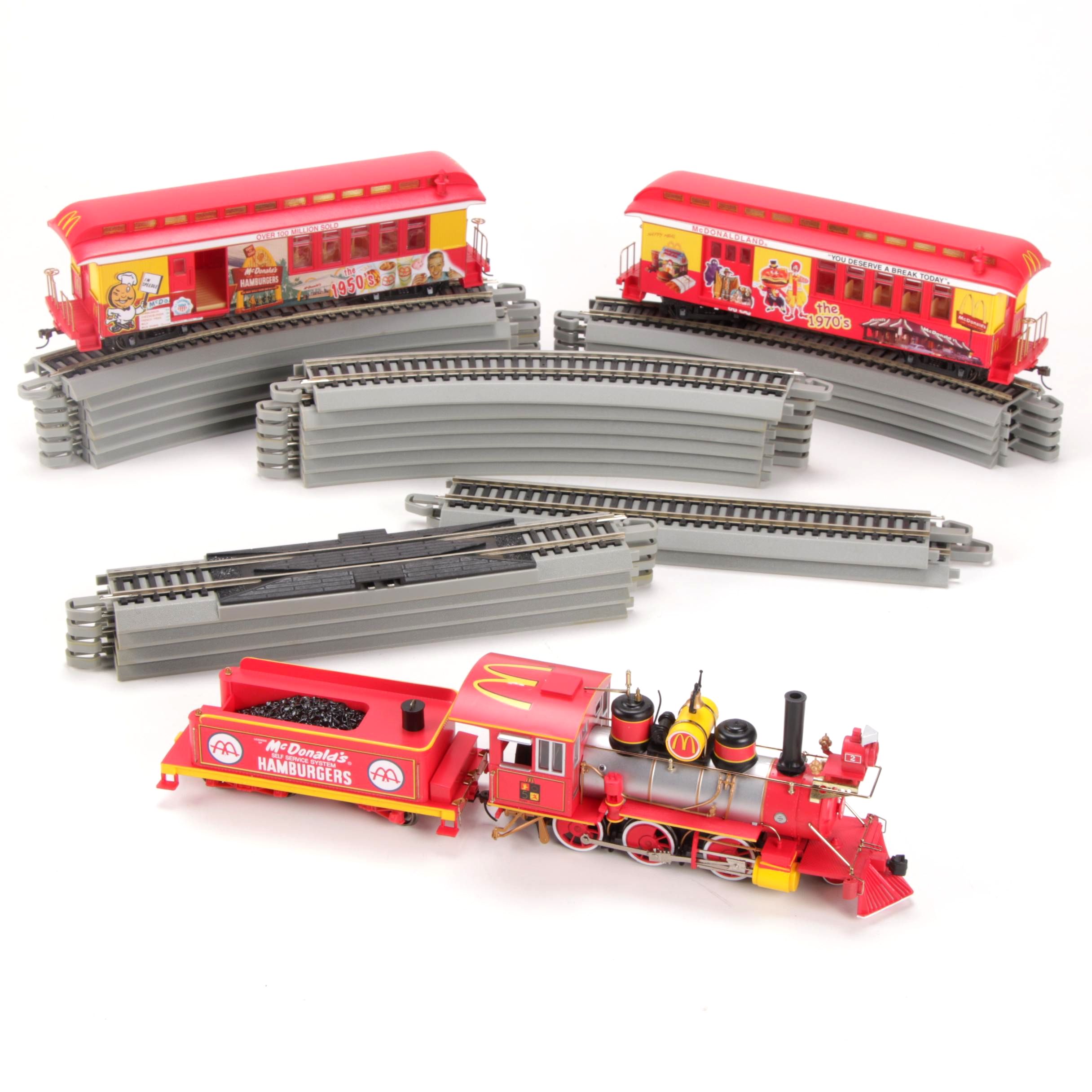 Bachmann Hawthorne Village McDonald's HO Scale Train Set EBTH