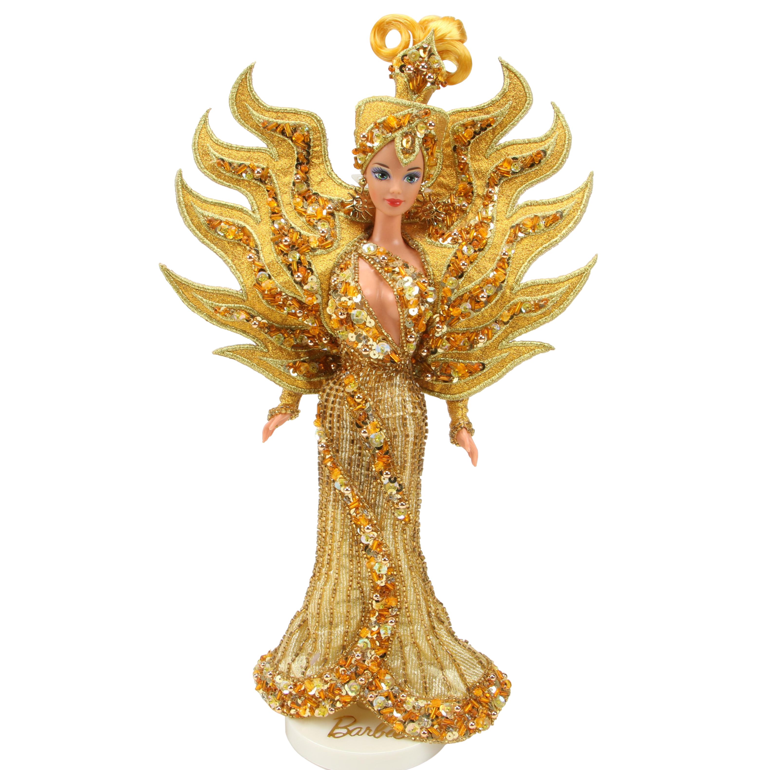 Bob Mackie "Moon Goddess" and "Goddess of the Sun" Barbie Fashion Dolls