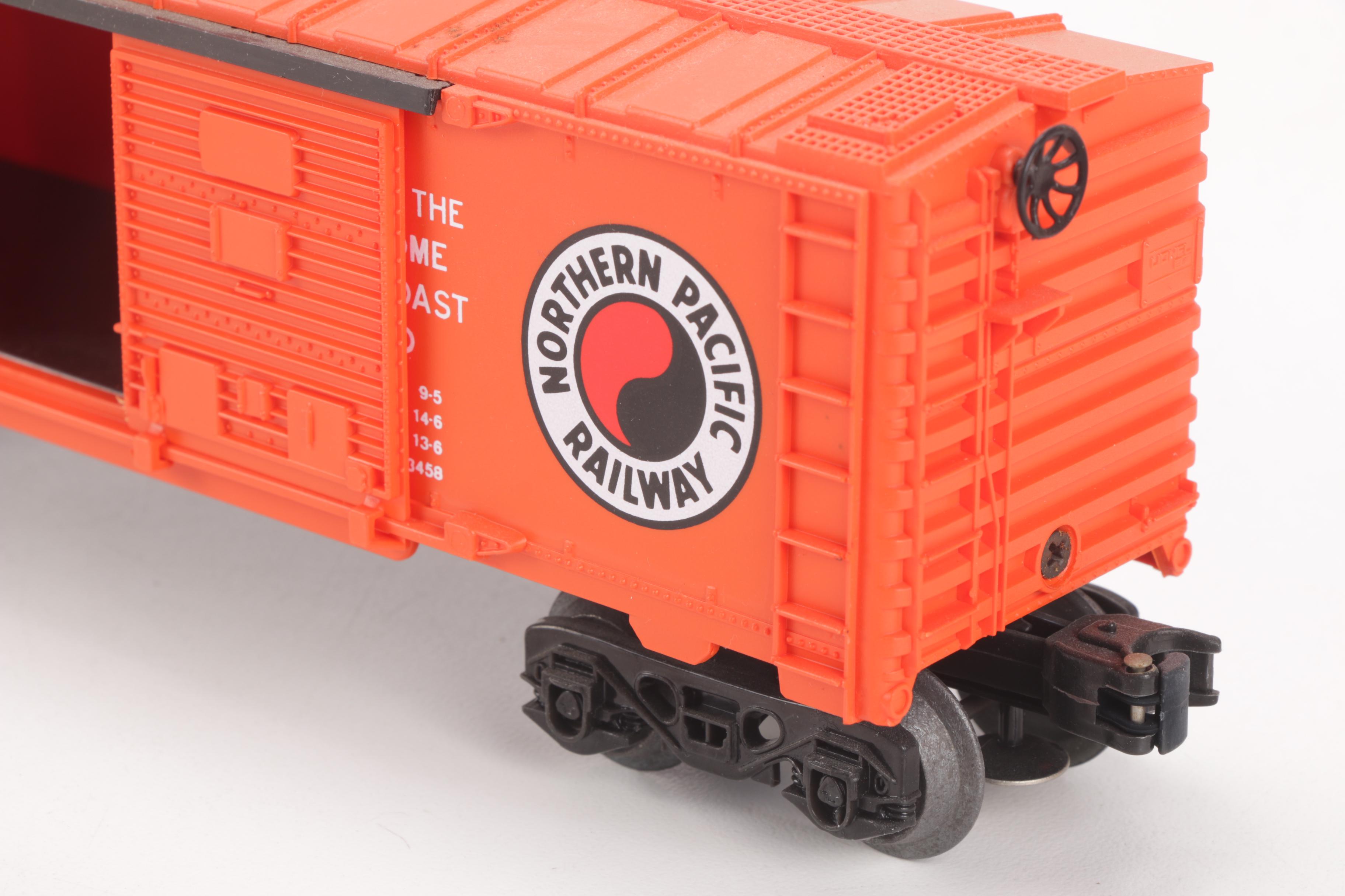 Lionel O-Gauge Union Pacific 202 Diesel Locomotive with Freight Cars and Caboose