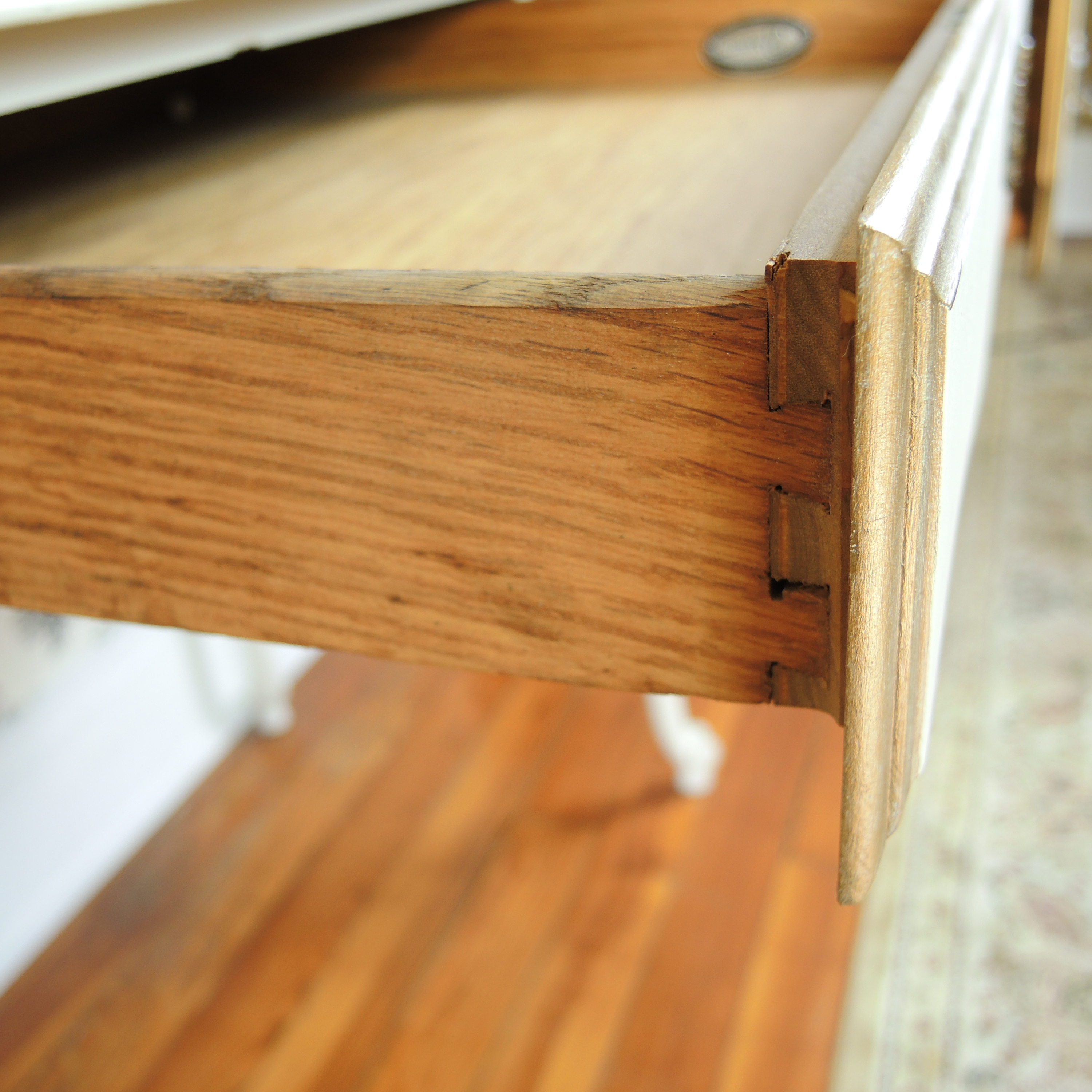 Brandt French Provincial Style, Drop Leaf Writing Desk, Mid to Late 20th Century