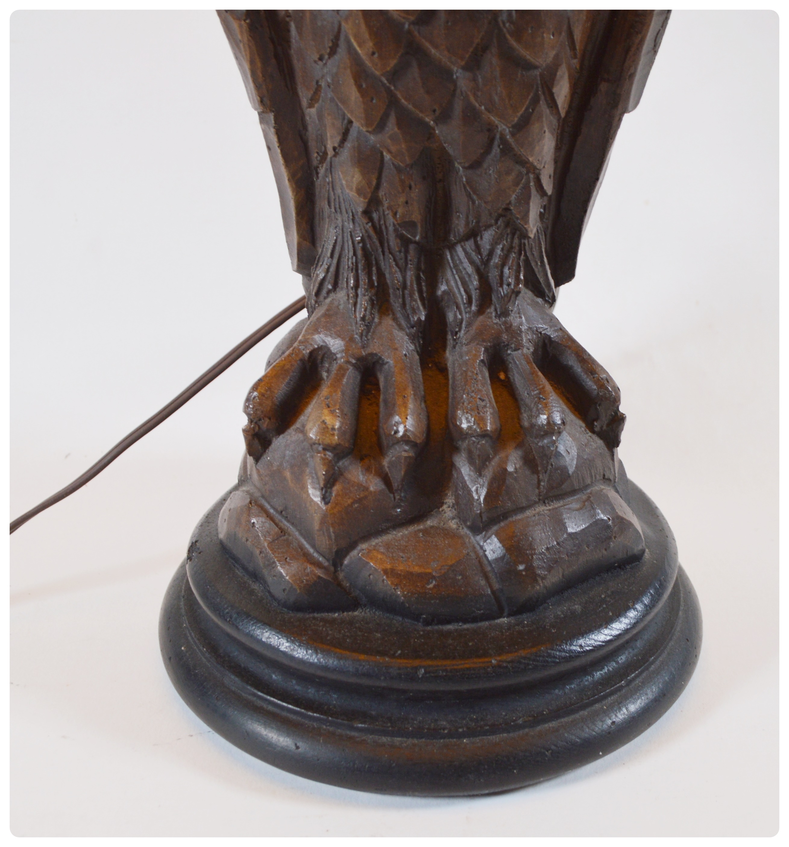 Ceramic Standing Owl Table Lamp