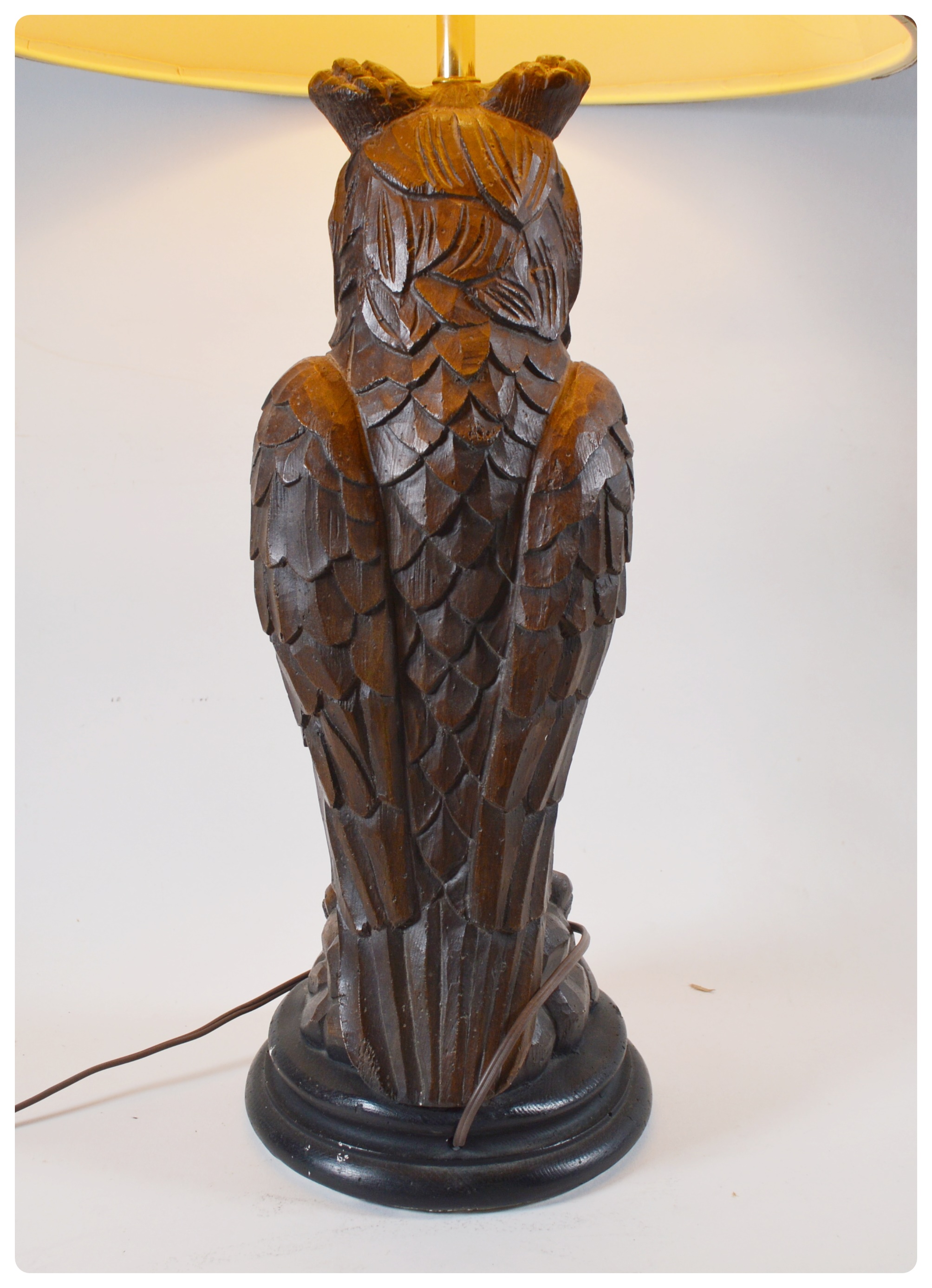 Ceramic Standing Owl Table Lamp