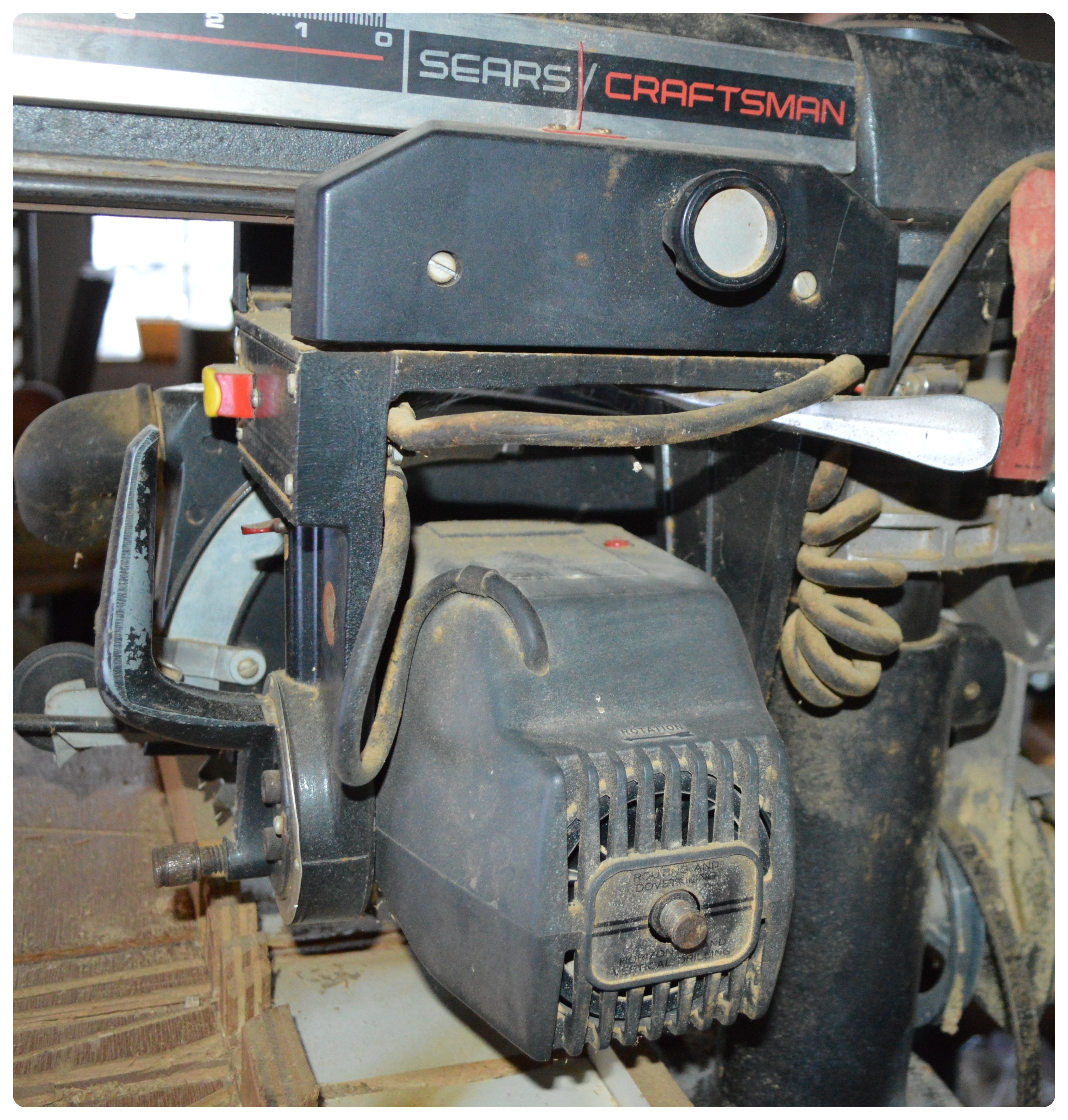 Craftsman 10" Radial Arm Saw with Performax S/T Drum Sander