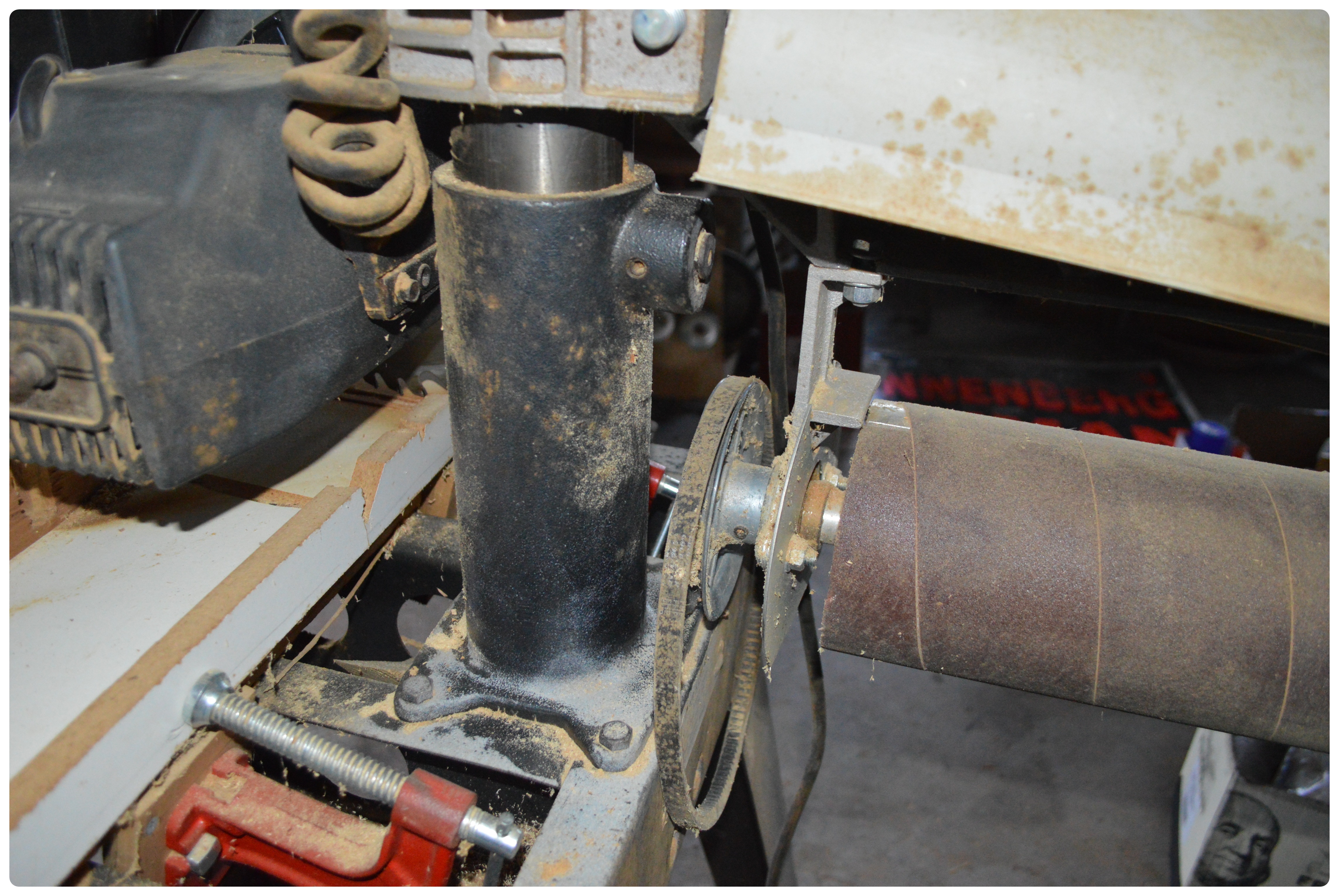 Craftsman 10" Radial Arm Saw with Performax S/T Drum Sander