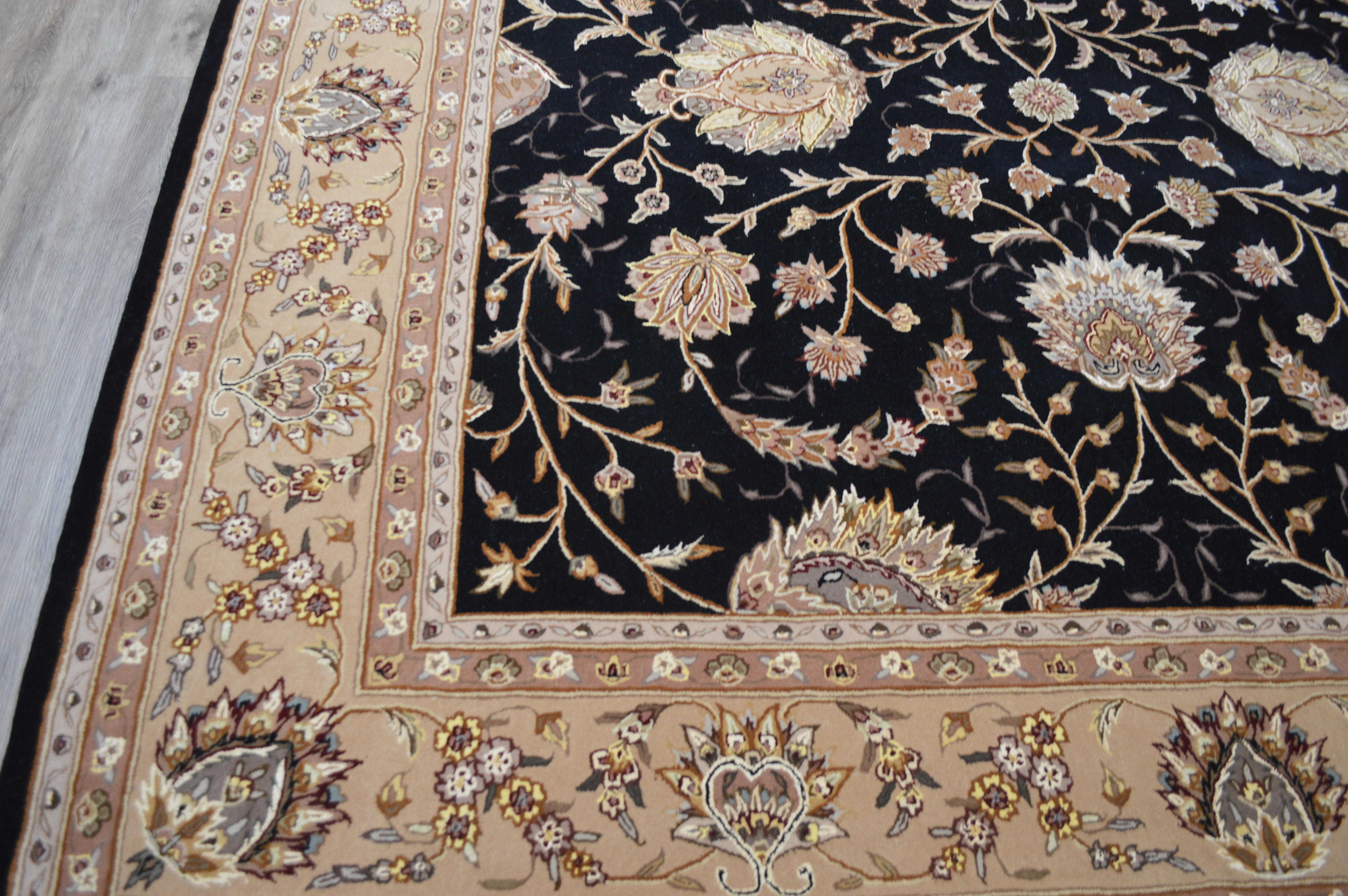 8'6 x 11'6 Tufted Chinese Wool and Silk Area Rug from The Rug Gallery