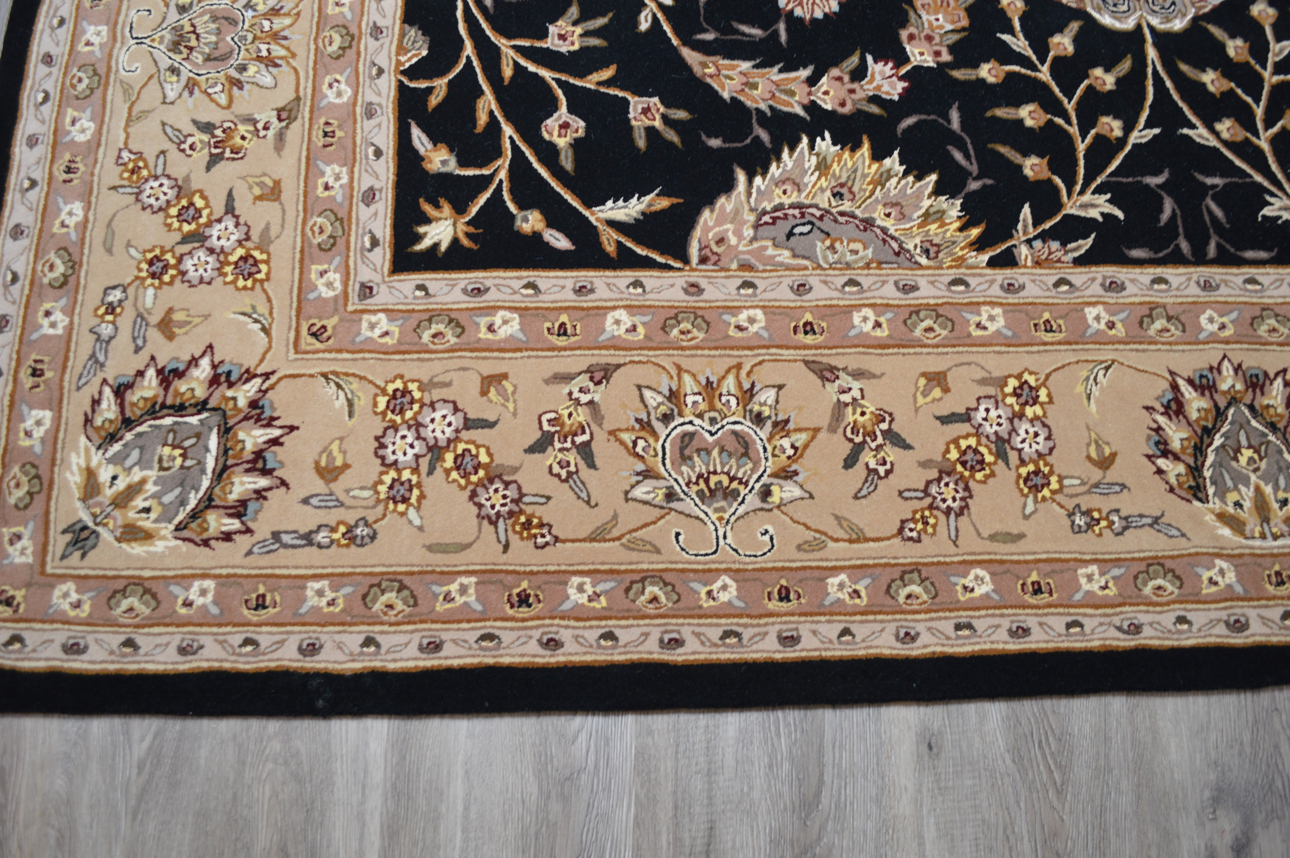8'6 x 11'6 Tufted Chinese Wool and Silk Area Rug from The Rug Gallery