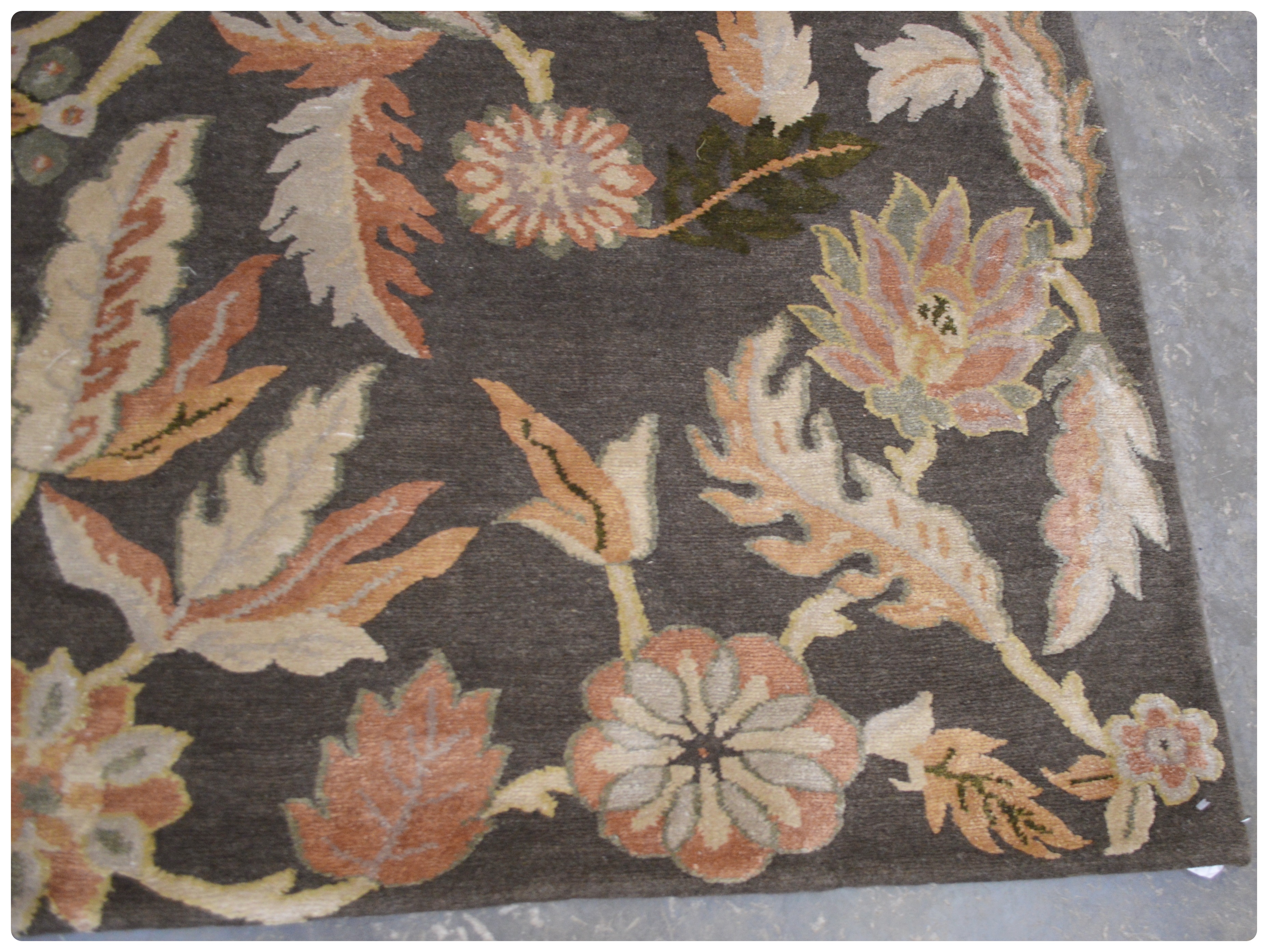 8'2 x 10'1 Hand-Knotted Tibetan Wool Rug from The Rug Gallery