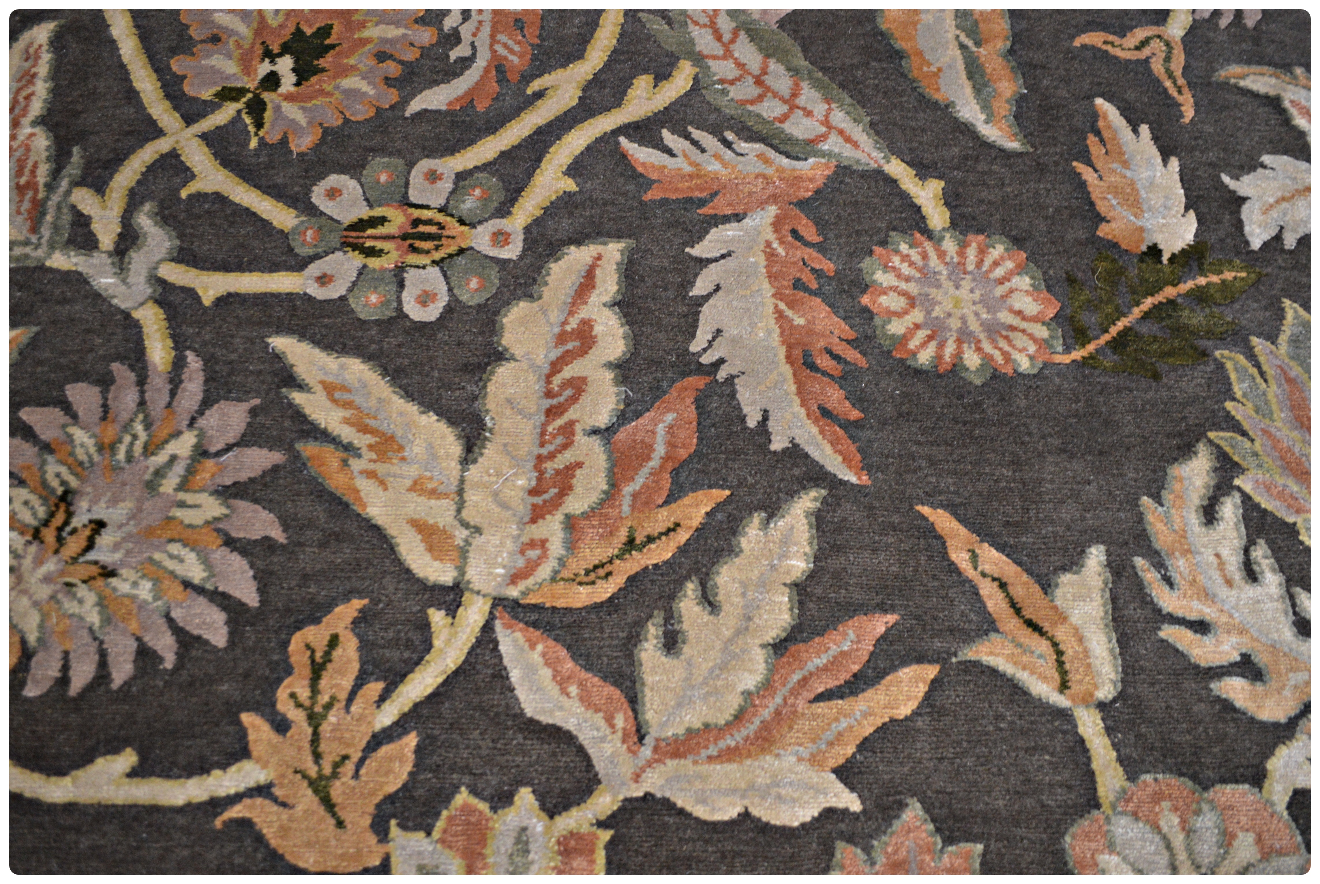 8'2 x 10'1 Hand-Knotted Tibetan Wool Rug from The Rug Gallery