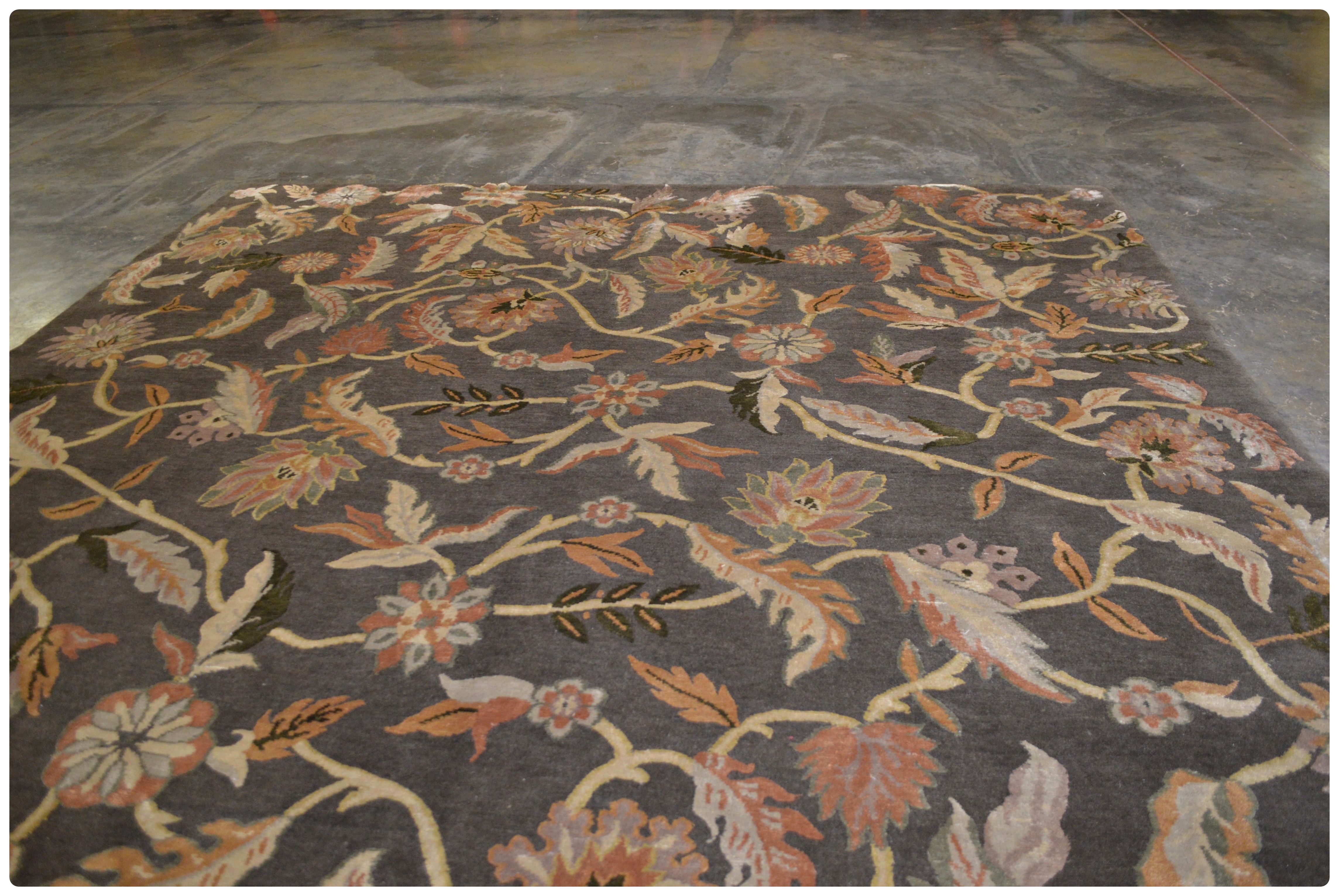 8'2 x 10'1 Hand-Knotted Tibetan Wool Rug from The Rug Gallery