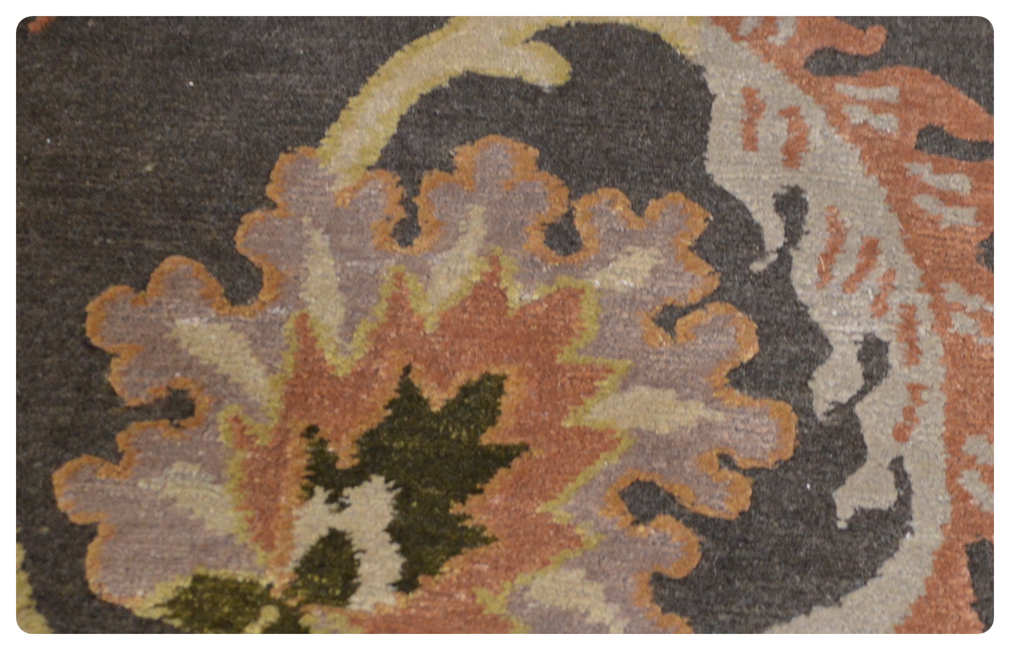 8'2 x 10'1 Hand-Knotted Tibetan Wool Rug from The Rug Gallery