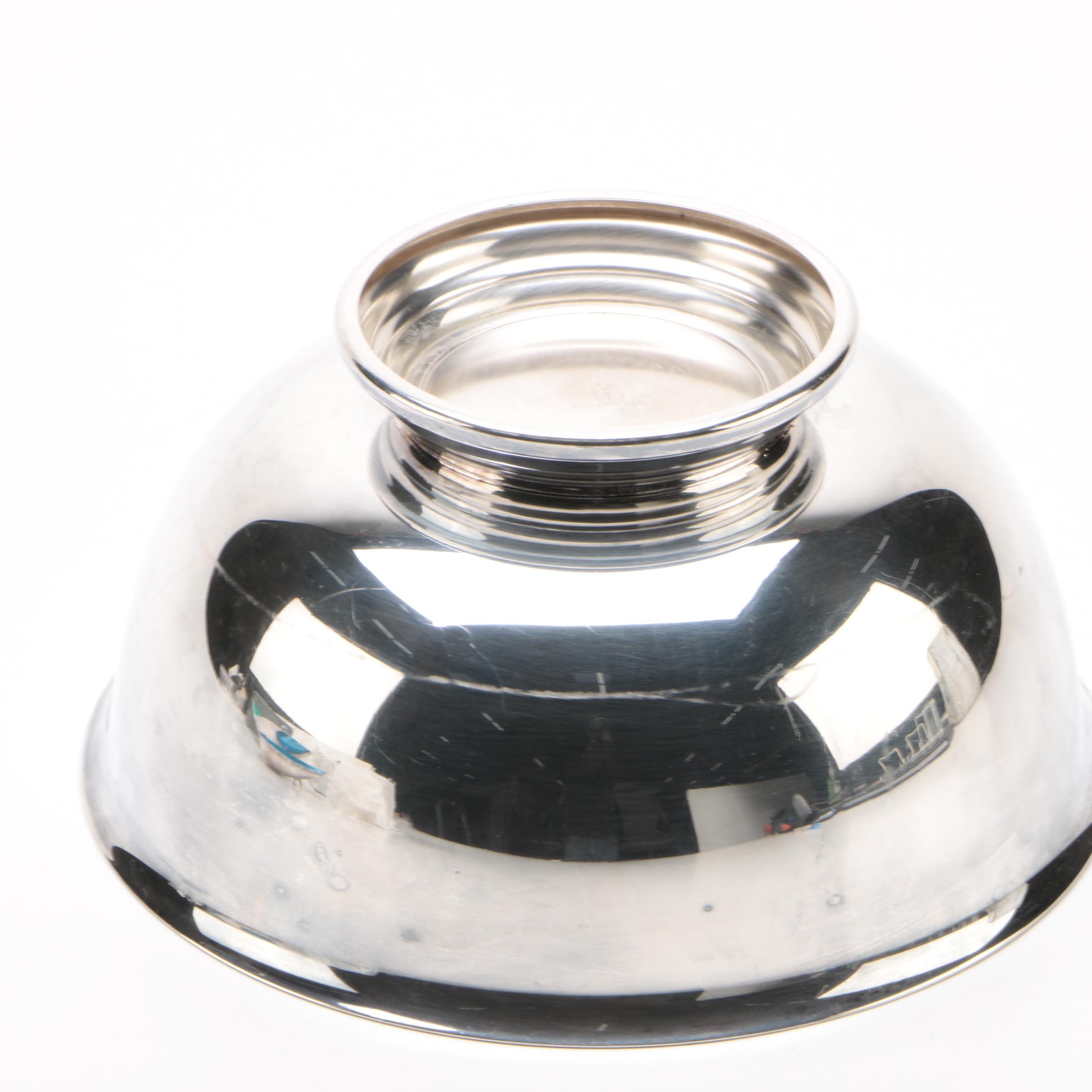 John Prip, Reed & Barton Free-Form Enameled Silver Plate Bowls and More, Vintage