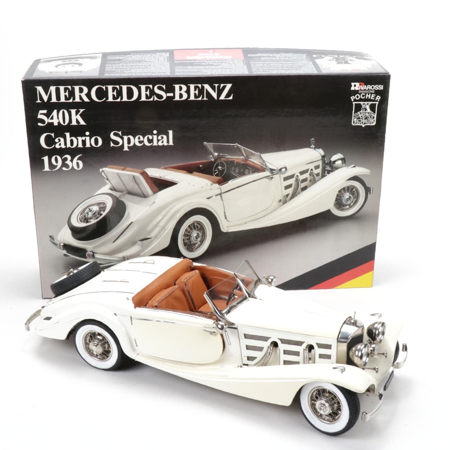 Pocher 1936 Mercedes-Benz 540K Cabrio Special Model Kit