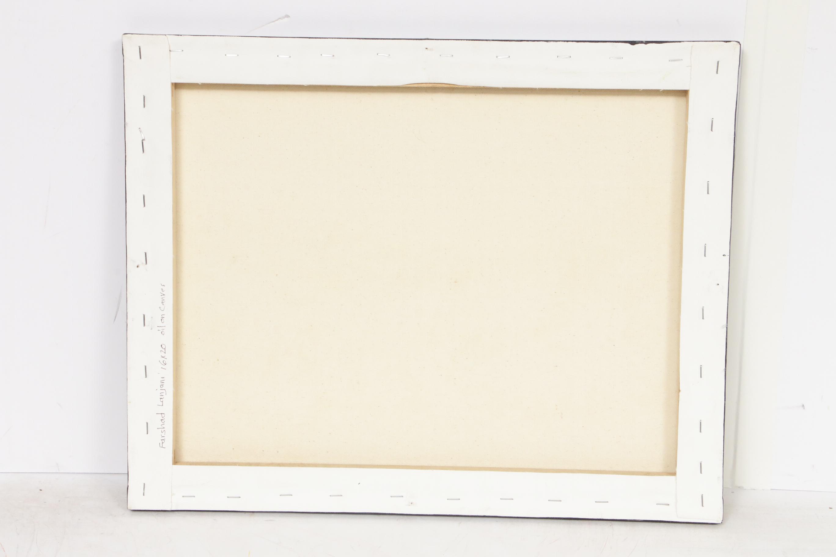 Farshad Lanjani Marsh Landscape Oil Painting, 2017