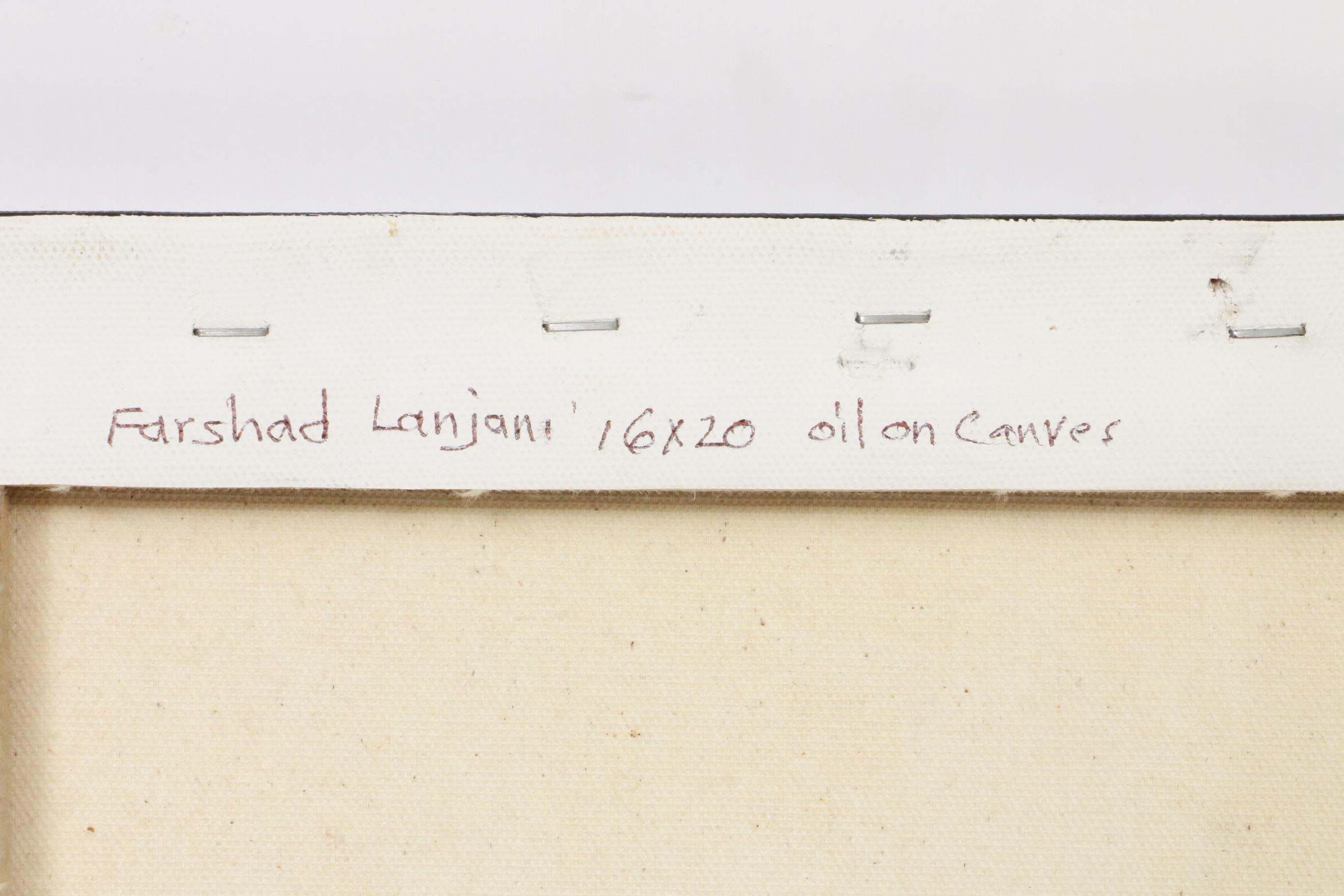 Farshad Lanjani Marsh Landscape Oil Painting, 2017