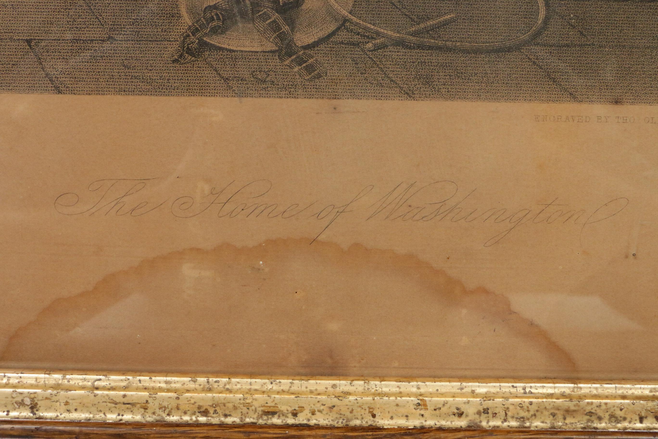 George Washington Engraving and Lithograph