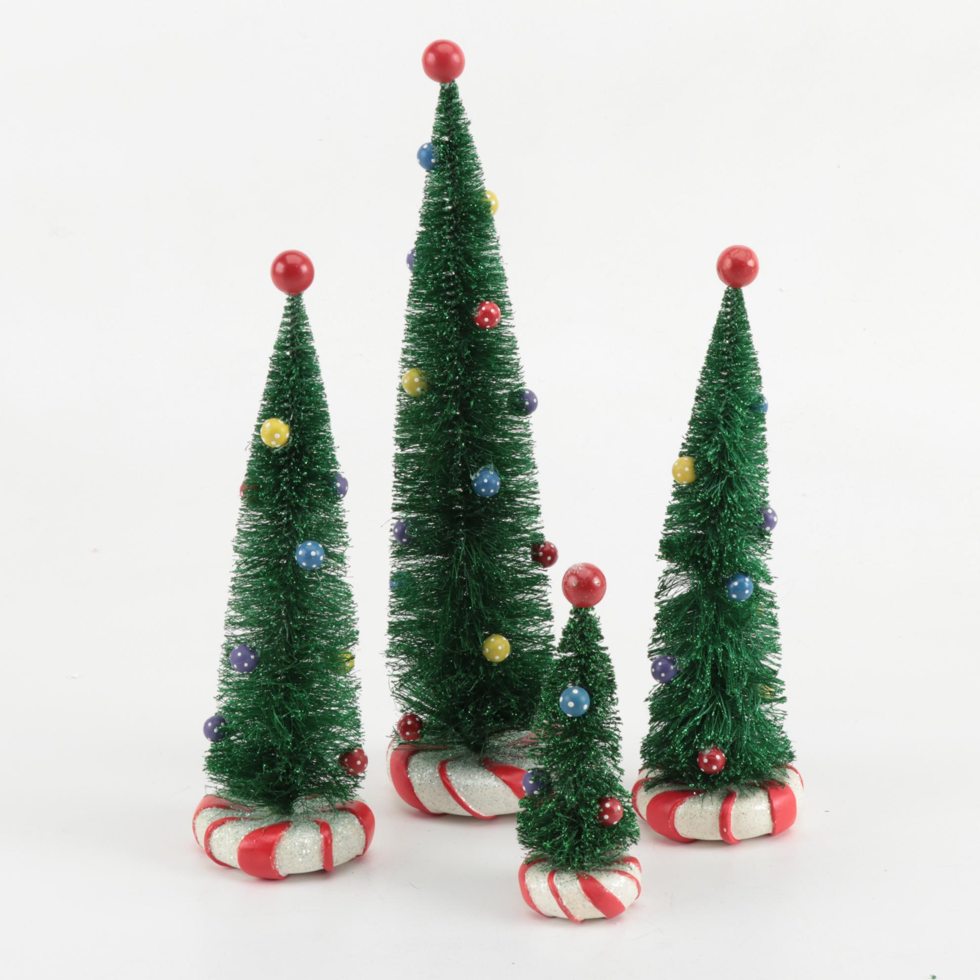 Department 56 "North Pole" Series Buildings with Landscape Accessories