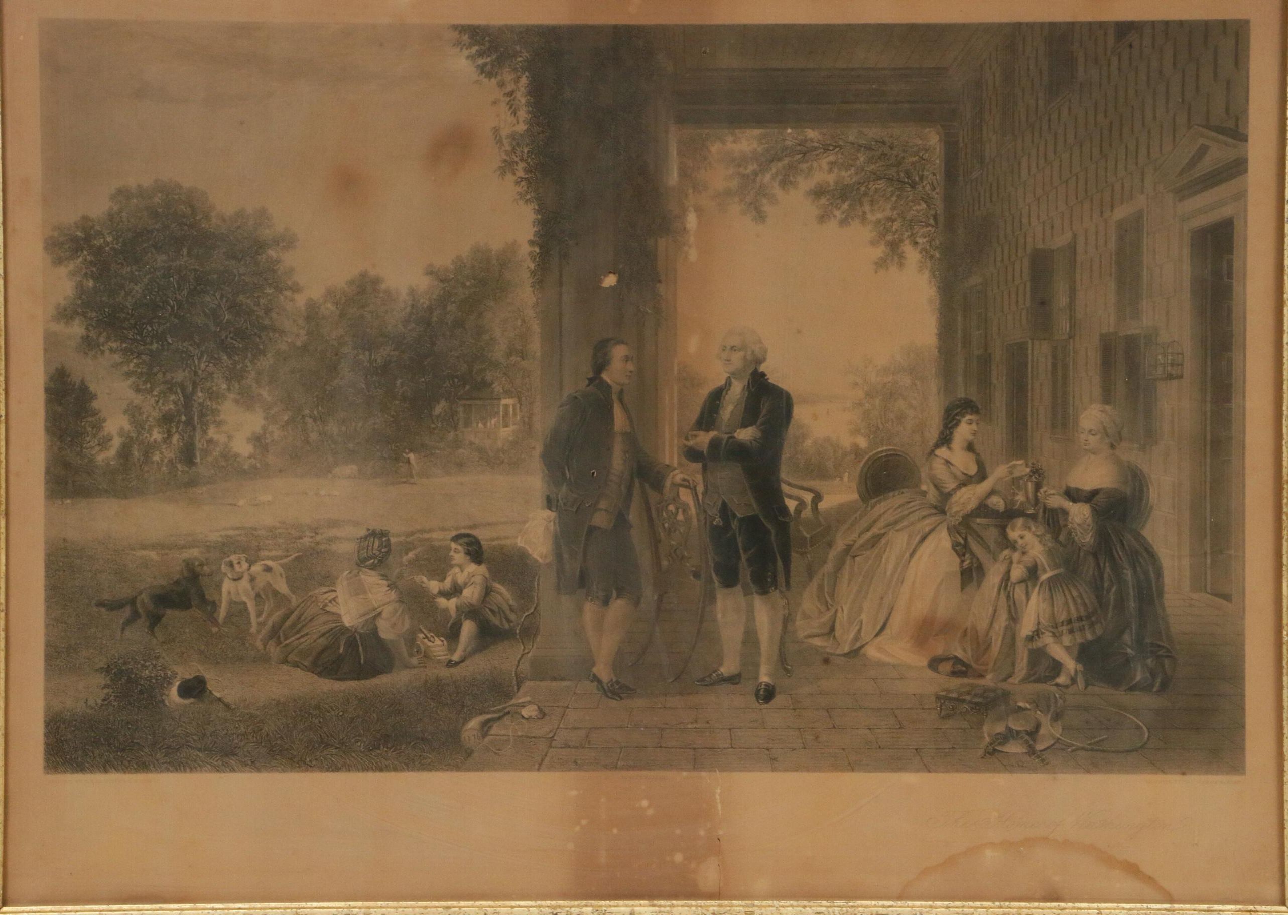 George Washington Engraving and Lithograph