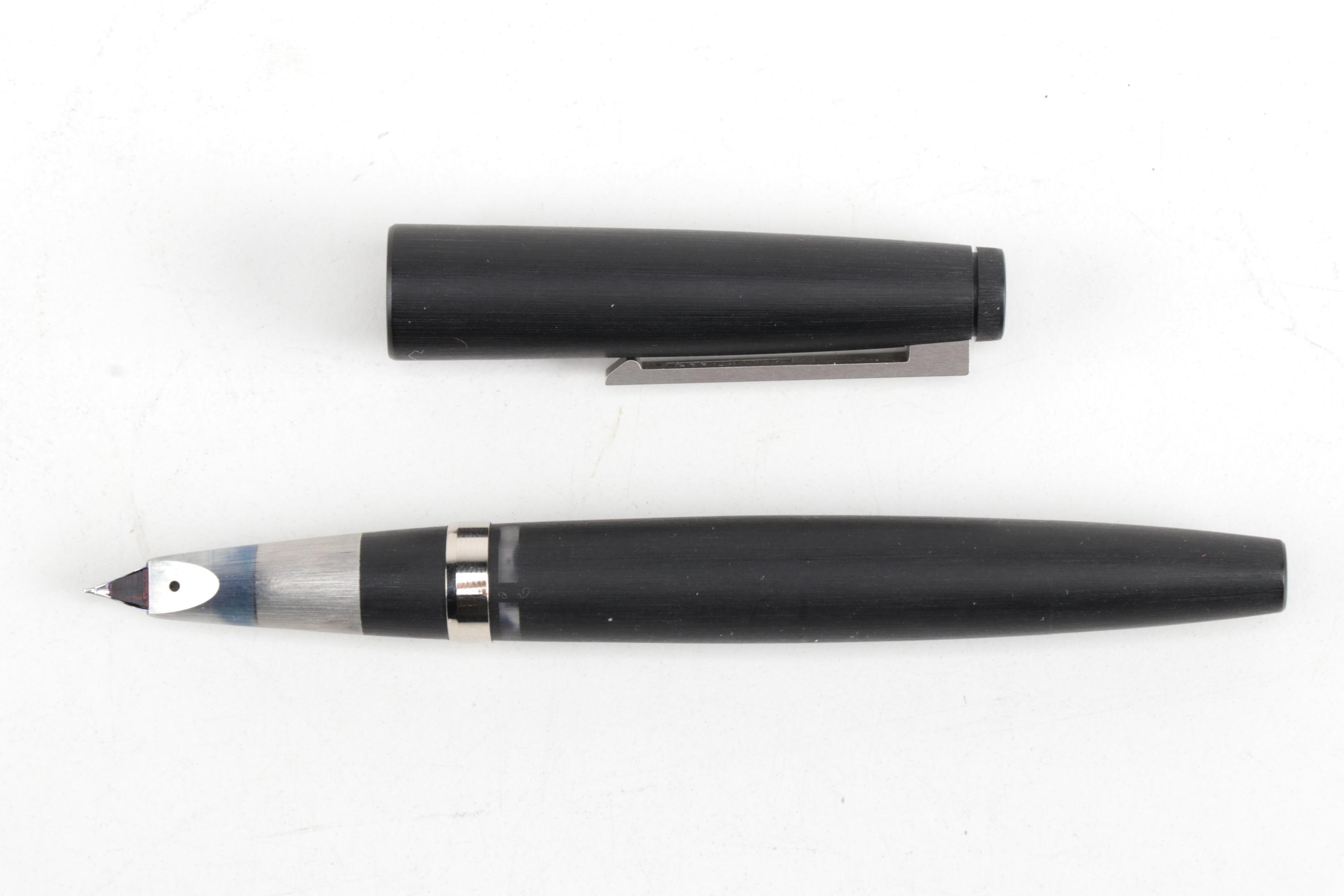 LAMY "2000" Fountain Pen in Black with Platinum Coated 14K Nib, Contemporary