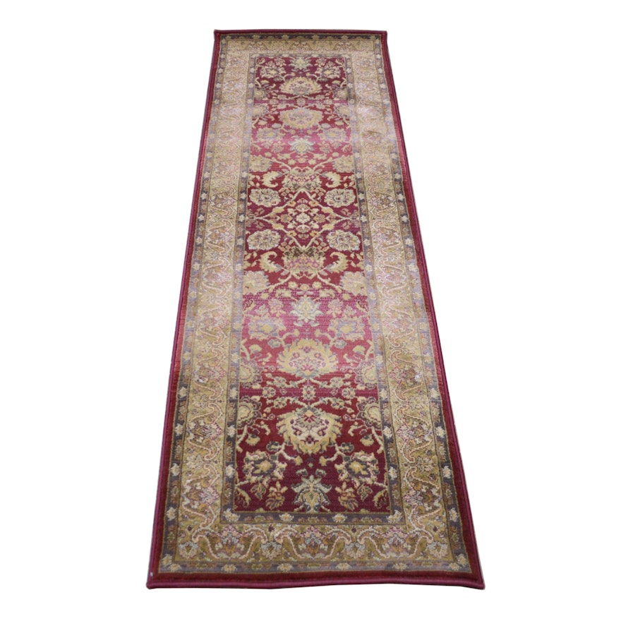 2'3 x 7'9 Machine Made Egyptian Synthetic Runner from The Rug Gallery