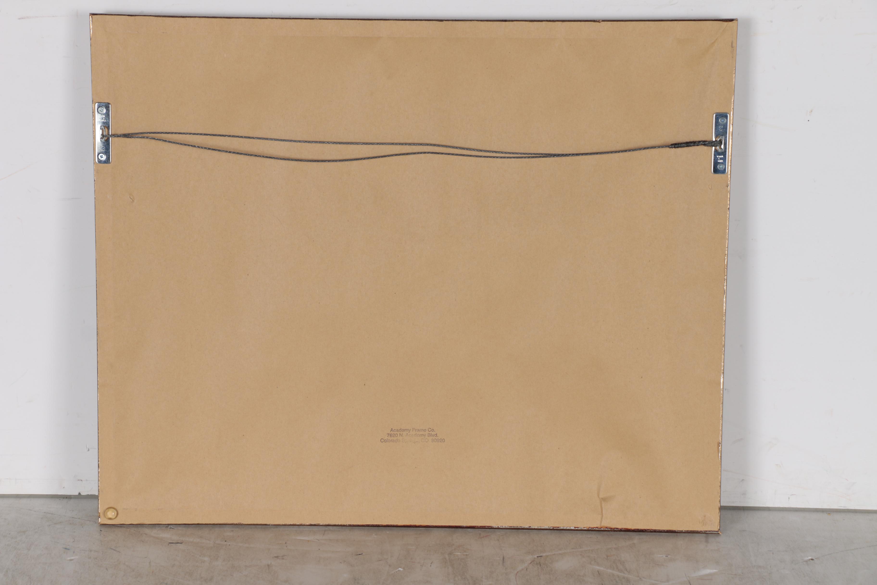 Ken Lisbourne Alaskan Genre Watercolor Painting