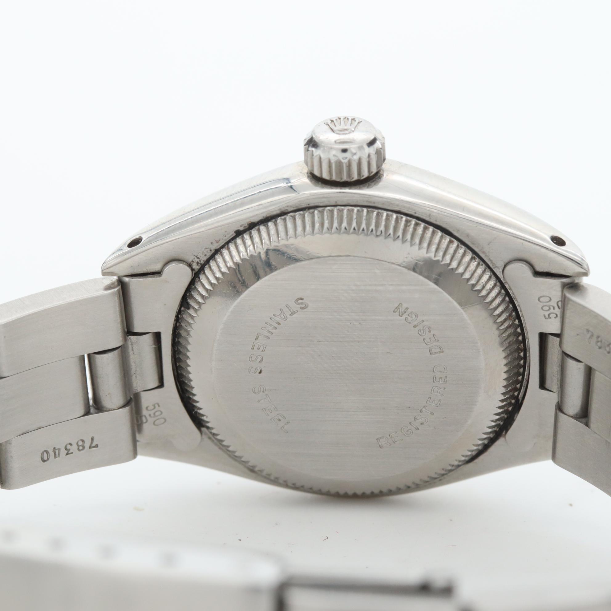 Vintage Rolex Oyster Perpetual Stainless Steel Watch, 1981