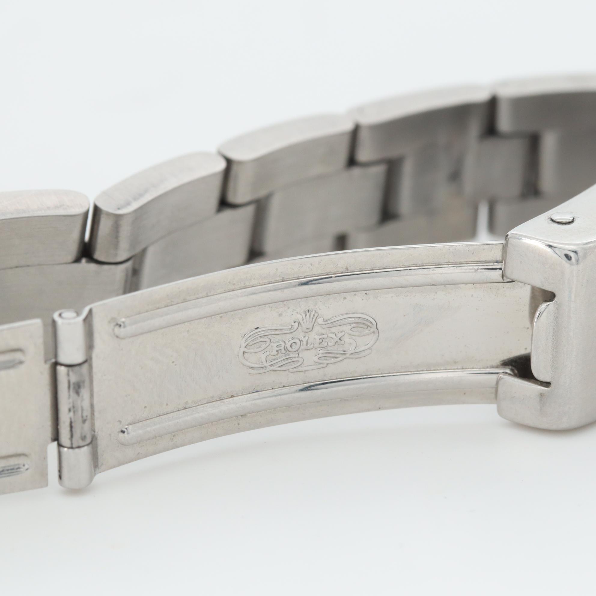 Vintage Rolex Oyster Perpetual Stainless Steel Watch, 1981