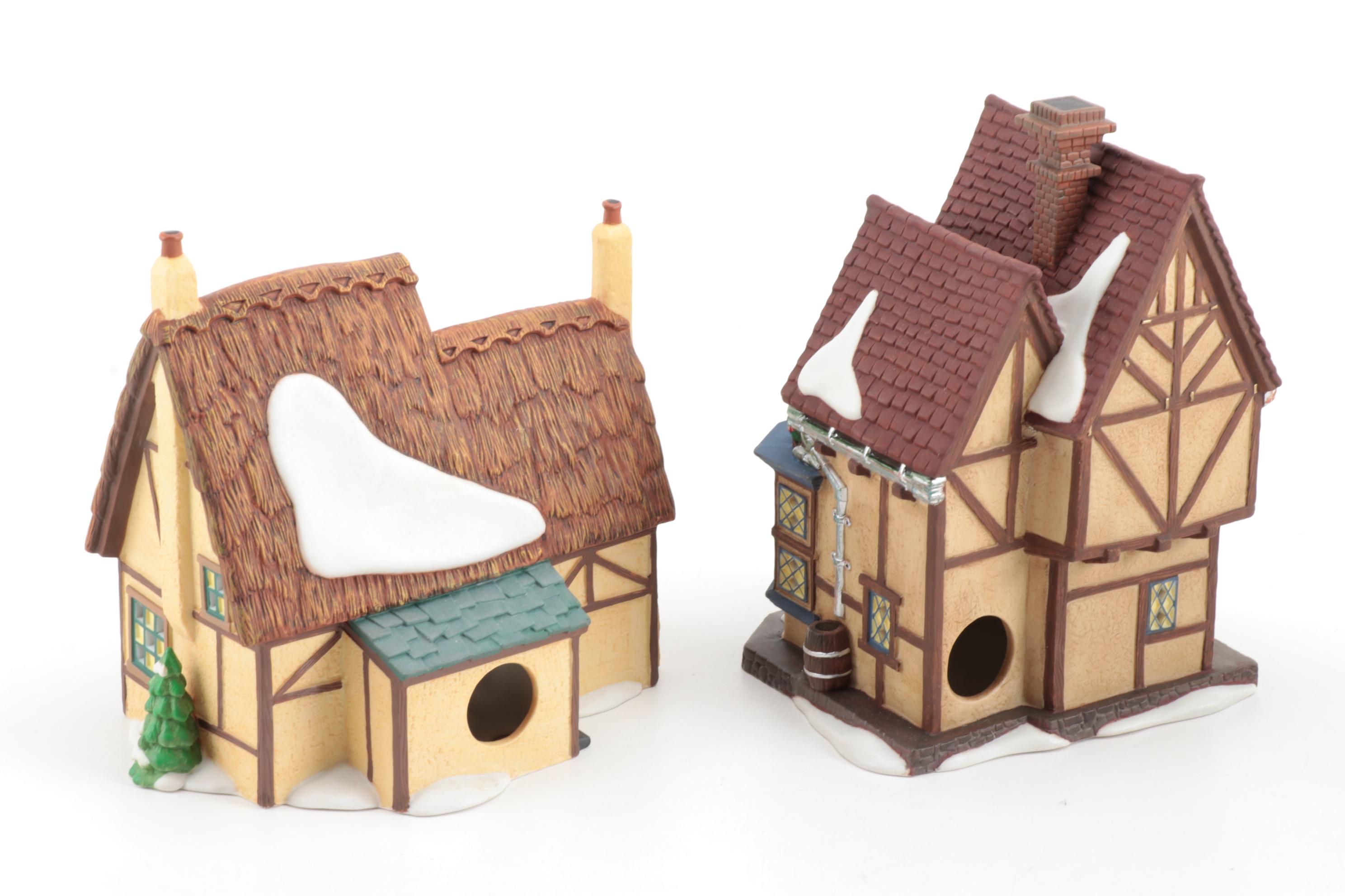 Department 56 "Dickens' Village" Series "Manchester Square" Set