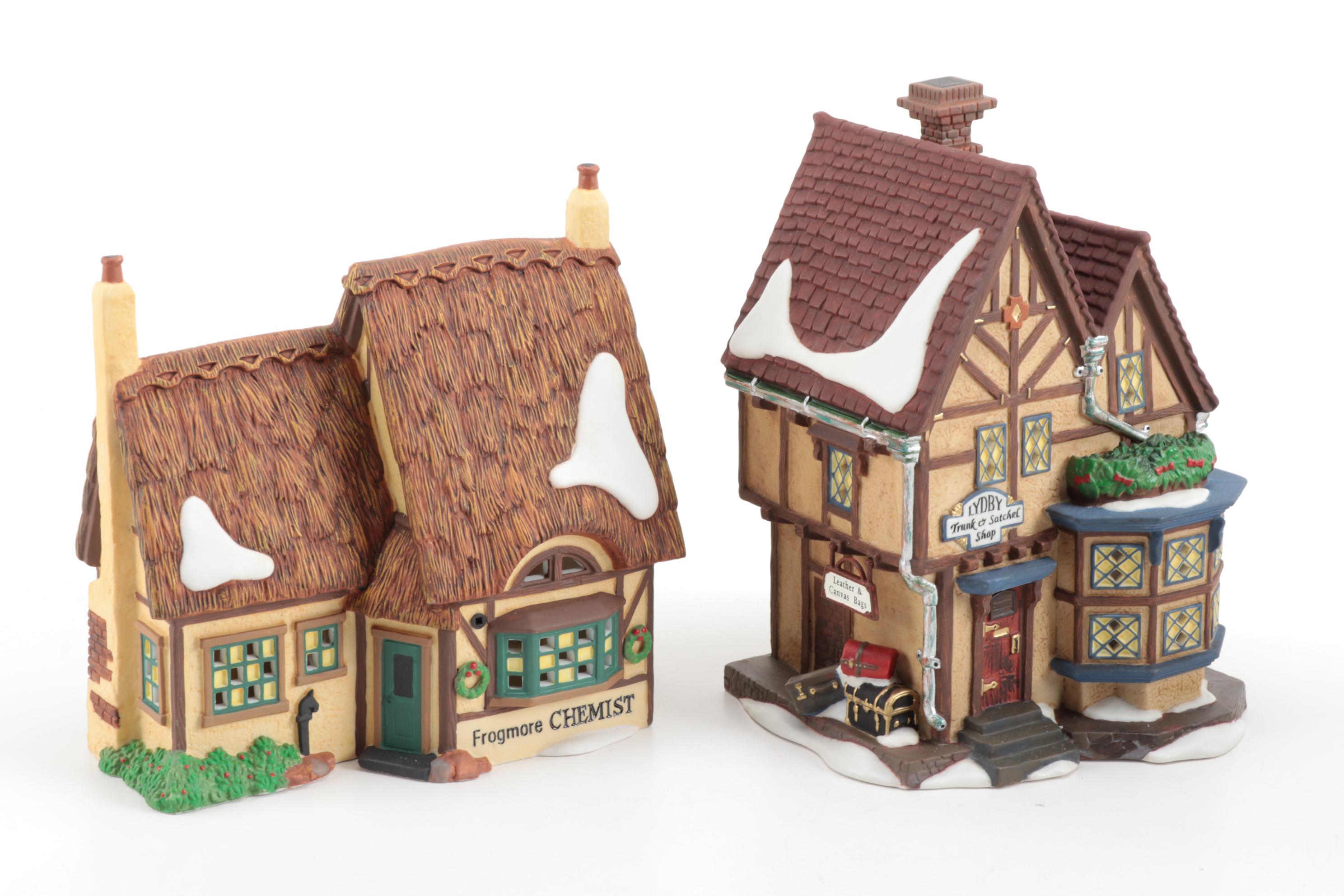 Department 56 "Dickens' Village" Series "Manchester Square" Set