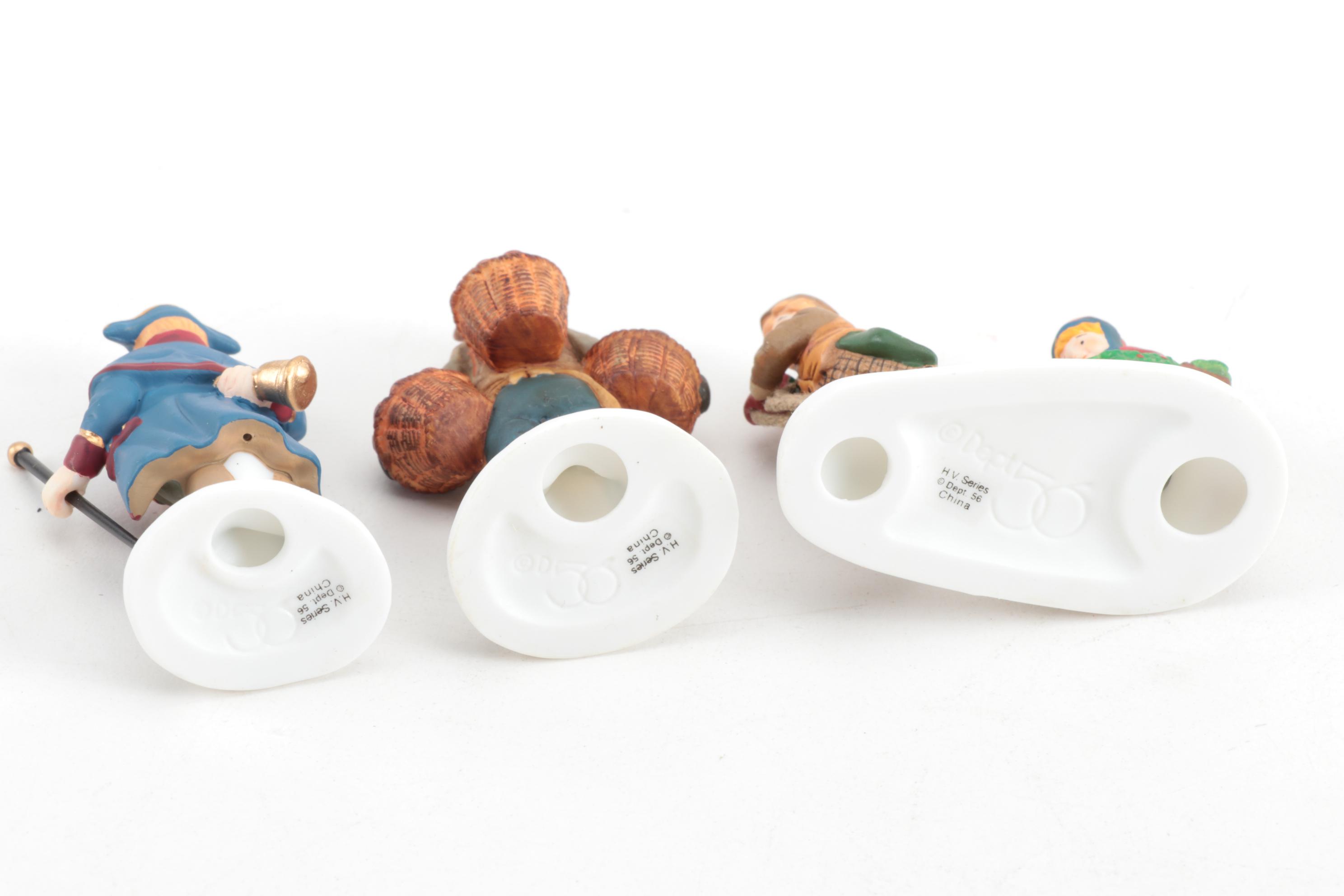 Department 56 "Dickens' Village" Series "Manchester Square" Set