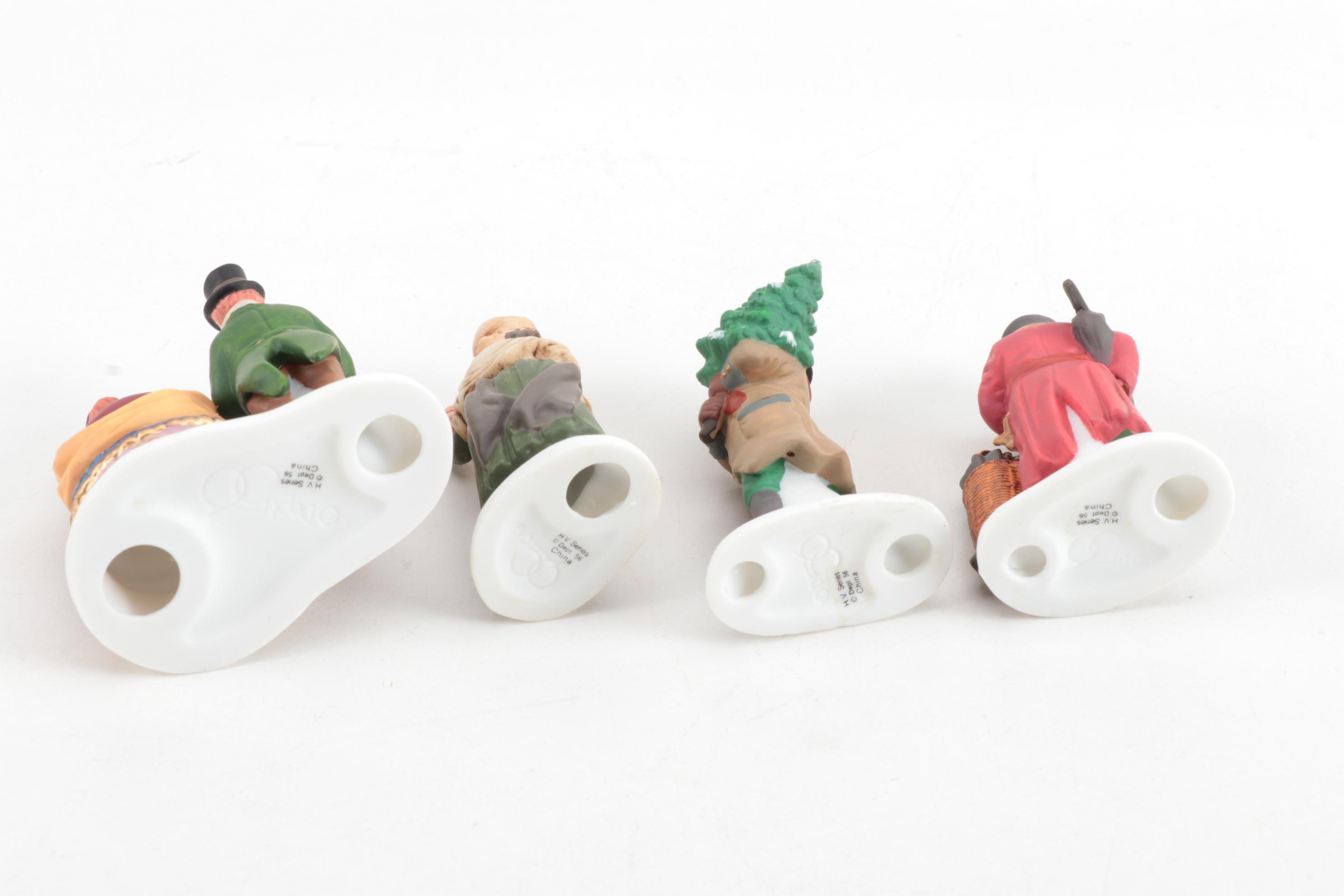 Department 56 "Dickens' Village" Series "Manchester Square" Set