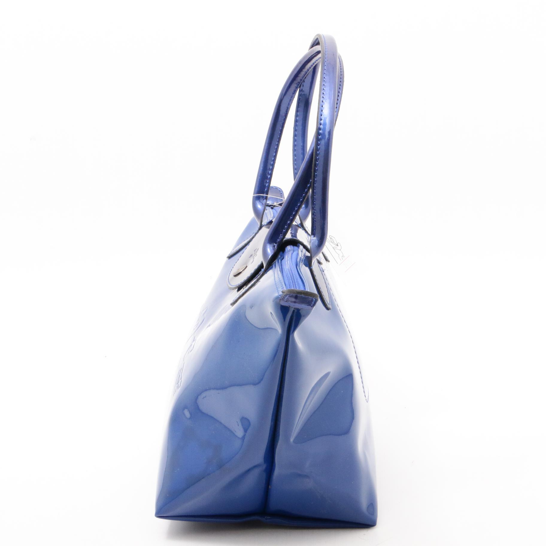Longchamp Sapphire Blue Le Pliage Type 'M' Tote Bag