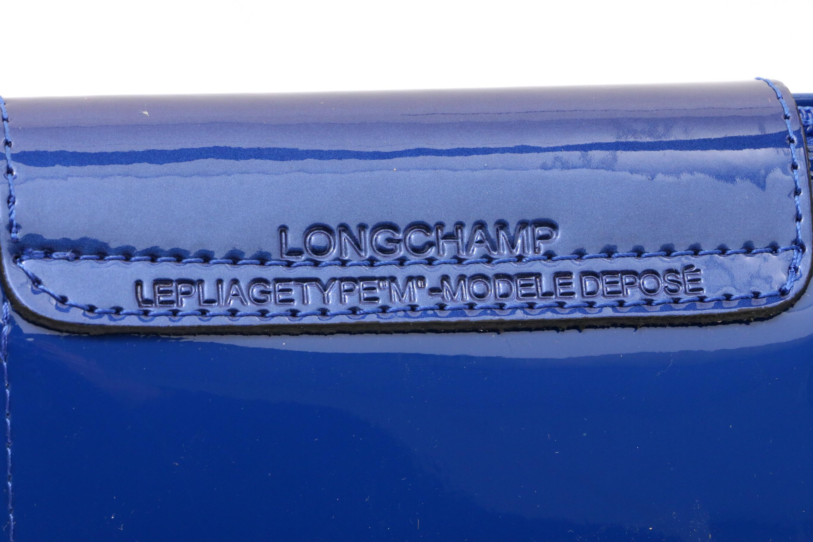 Longchamp Sapphire Blue Le Pliage Type 'M' Tote Bag