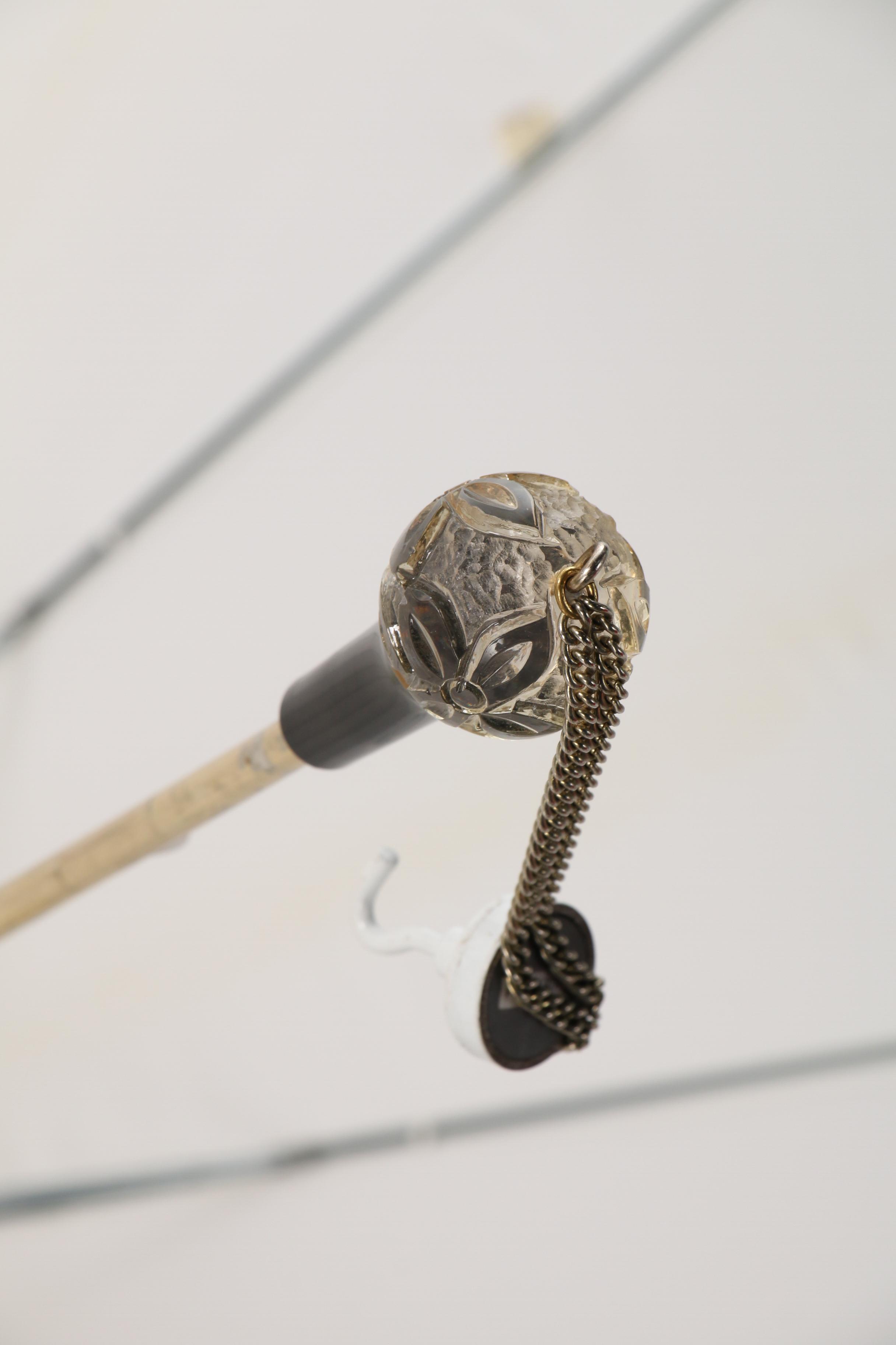 Austrian and Italian Made Cotton and Nylon Parasols, Vintage