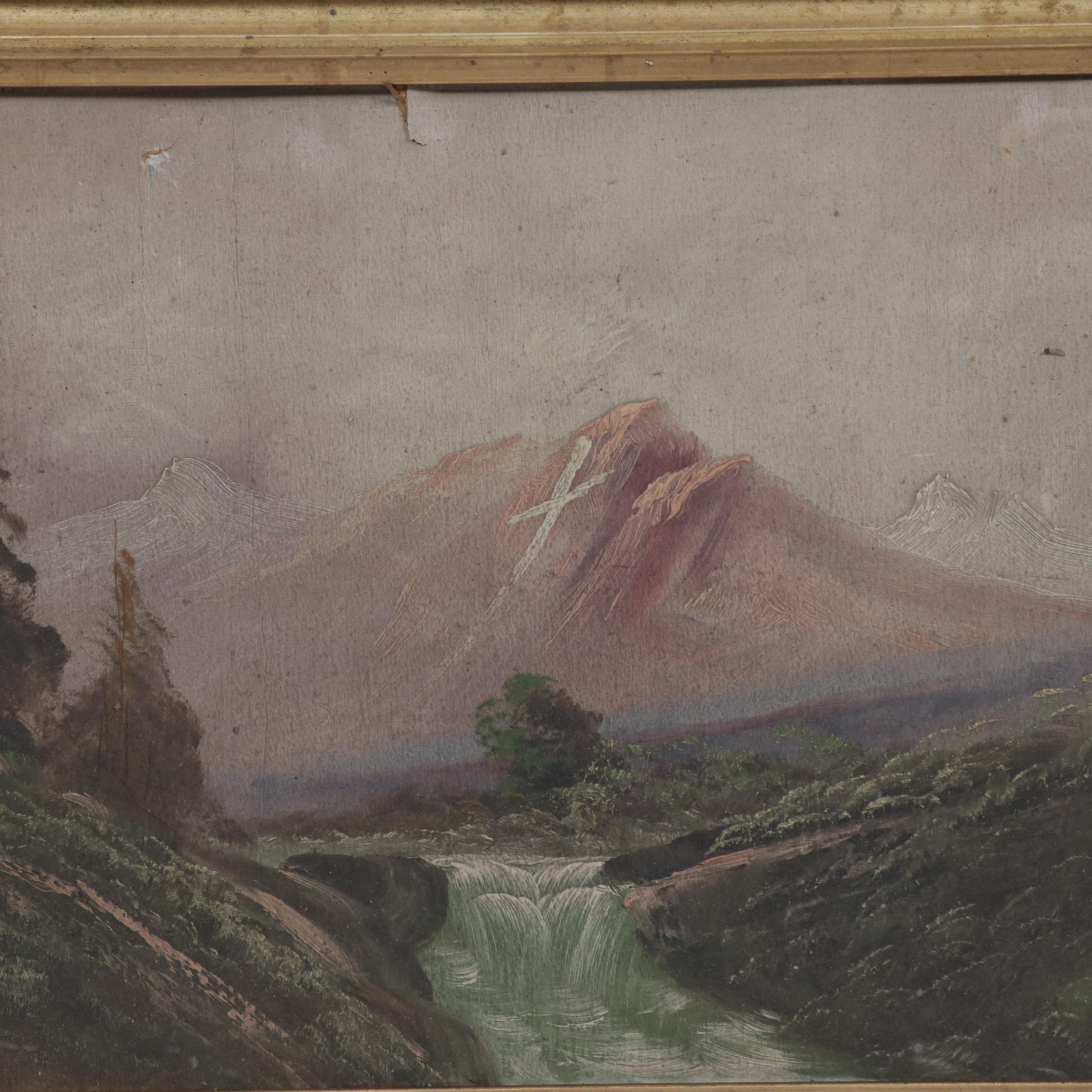 Landscape Oil Paintings, Early 20th Century