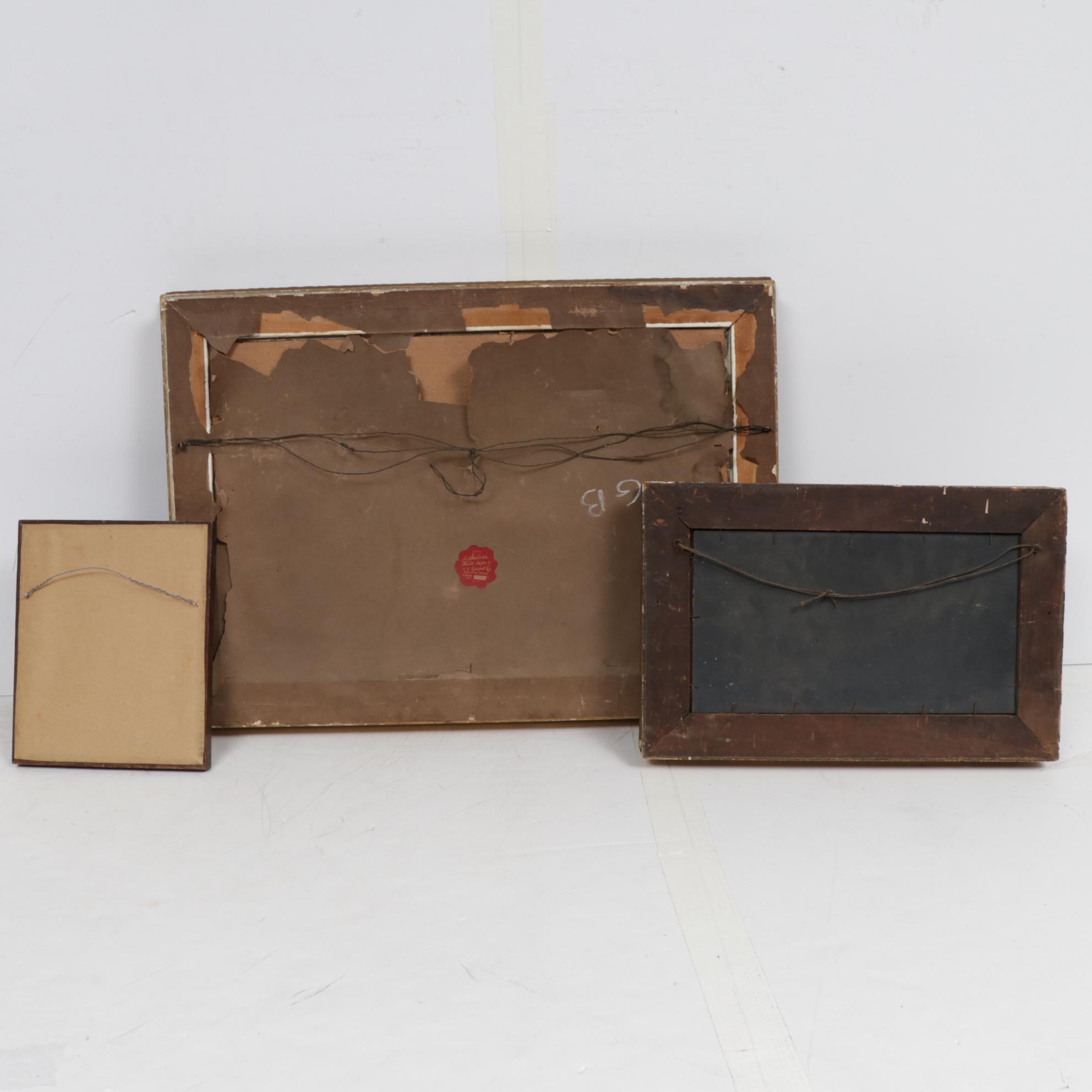 Landscape Oil Paintings, Early 20th Century