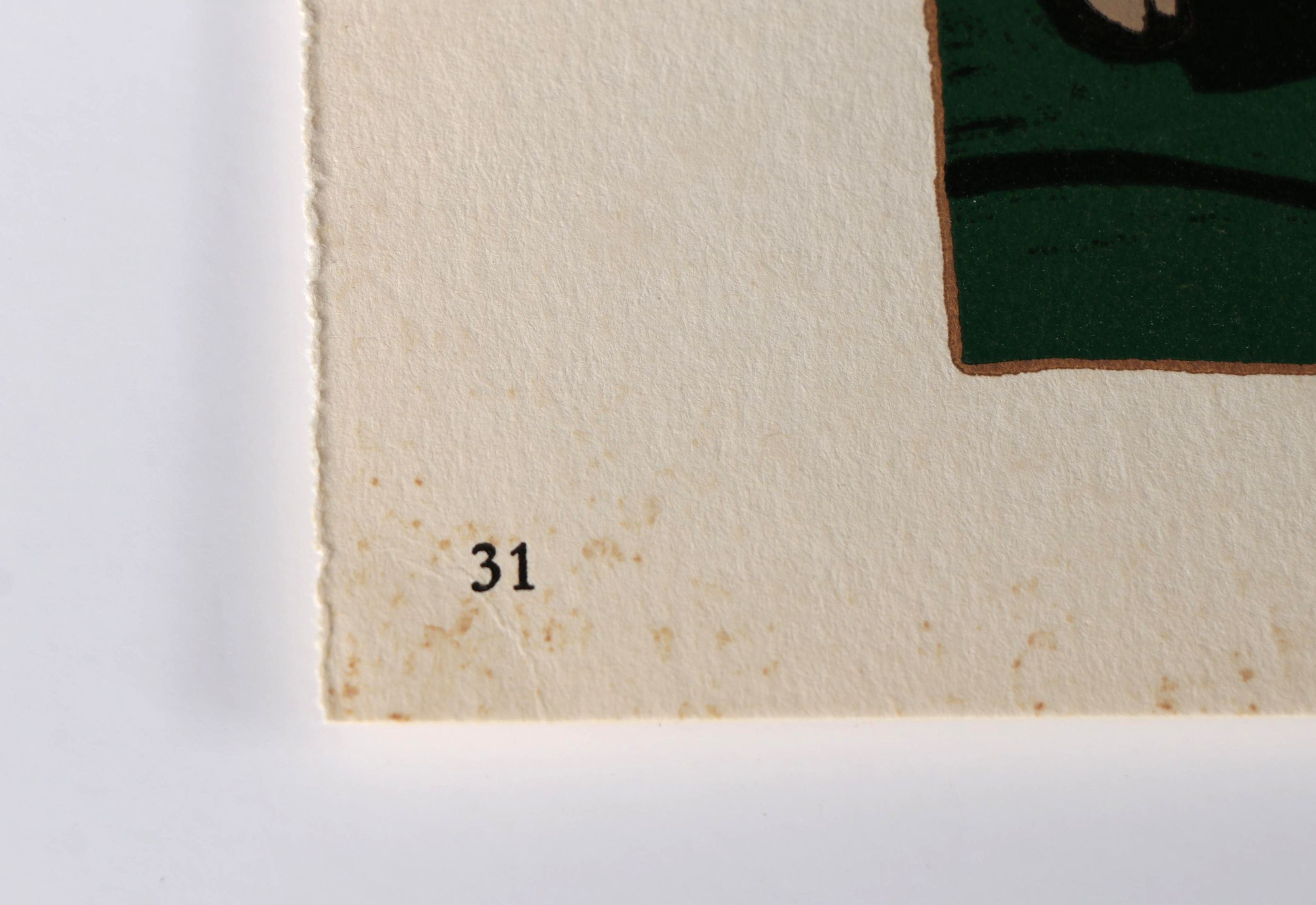 Pablo Picasso Linoleum Cut "Faunes et Chèvre", 1962