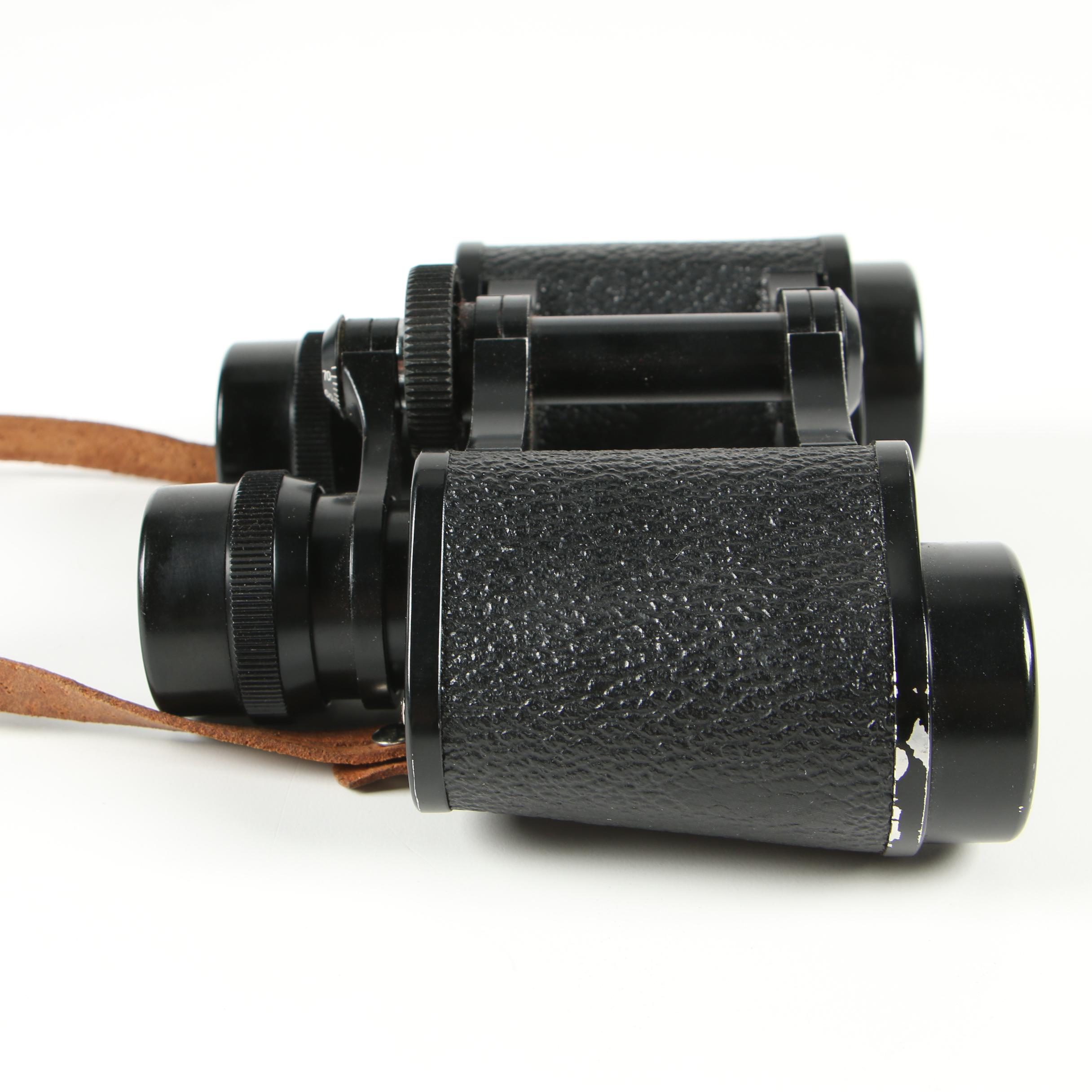 Omega 12 x 30 Binoculars and Hands-Free Binocular Glasses