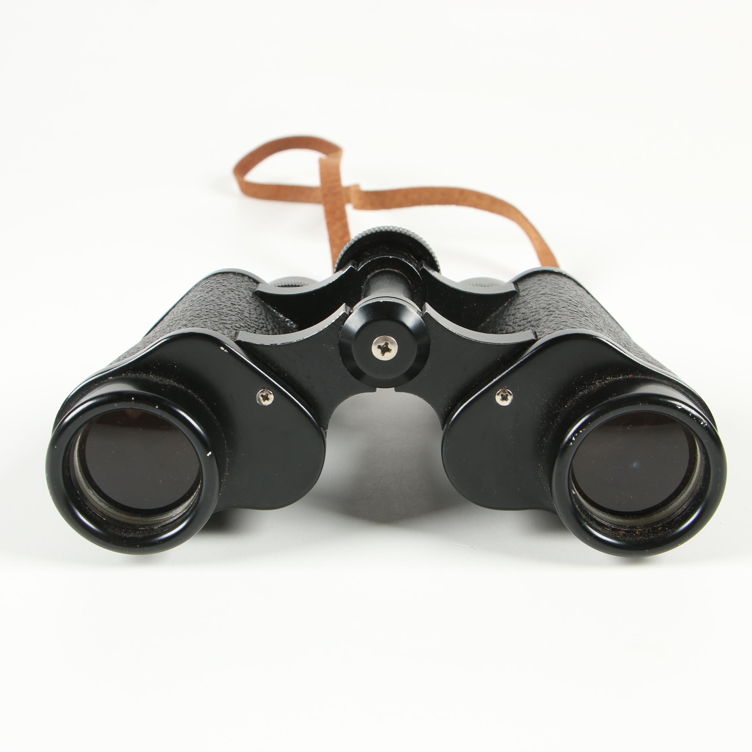 Omega 12 x 30 Binoculars and Hands-Free Binocular Glasses