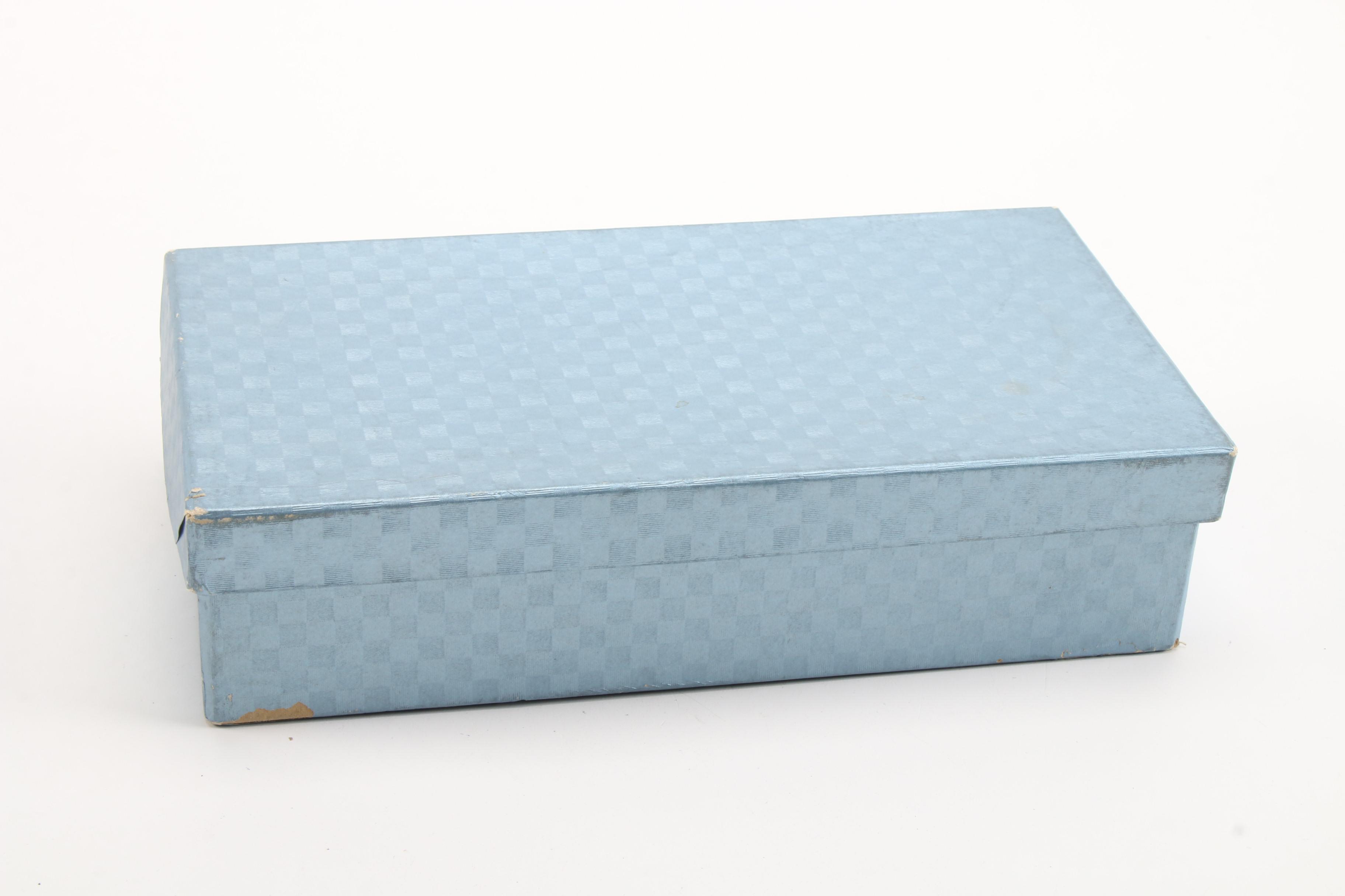 Japanese Wako Co., Ltd. Glass Beaded Silk Clutch, Vintage