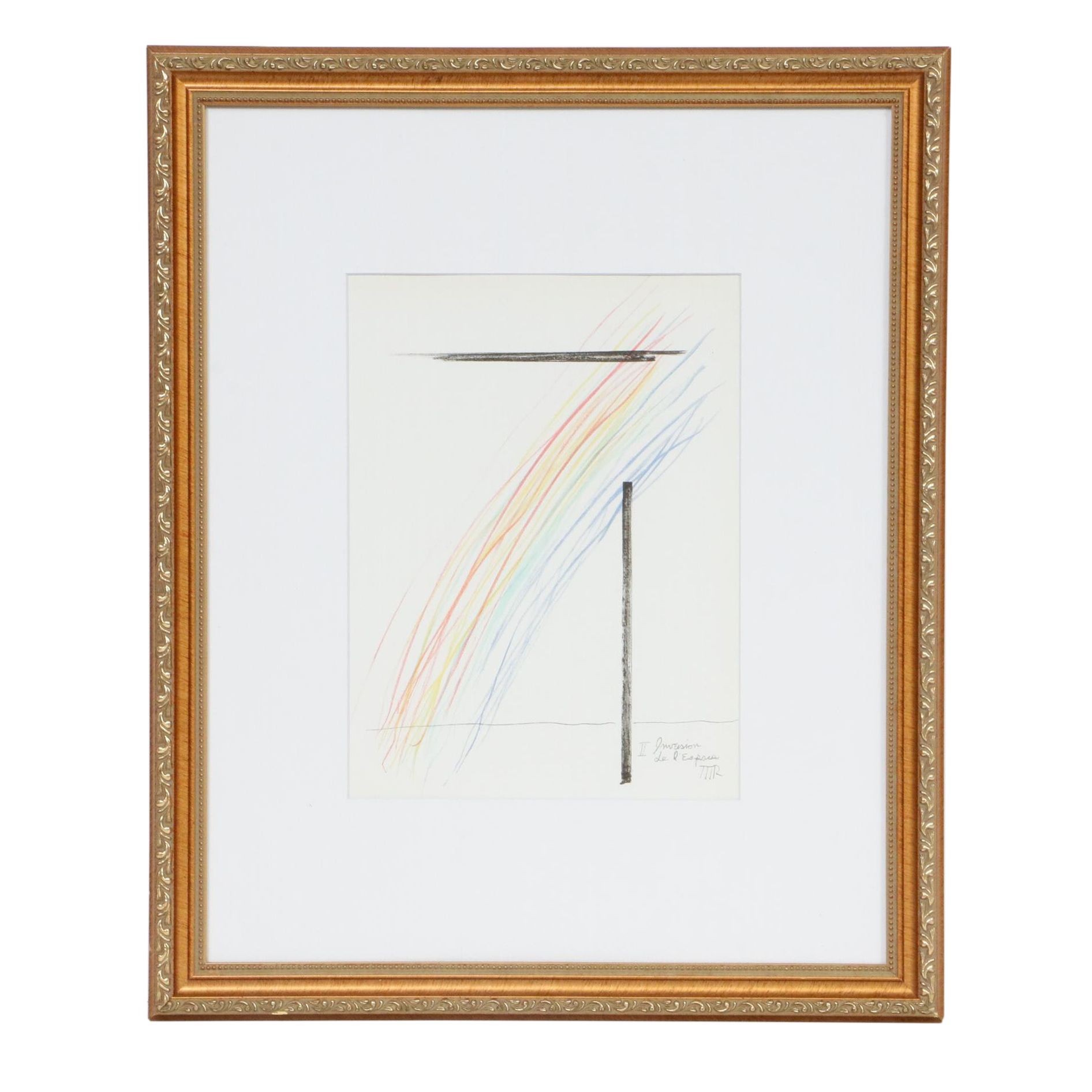 Man Ray Lithograph "Invasion de l'Espace" for XXe Siècle, No. 45, 1975