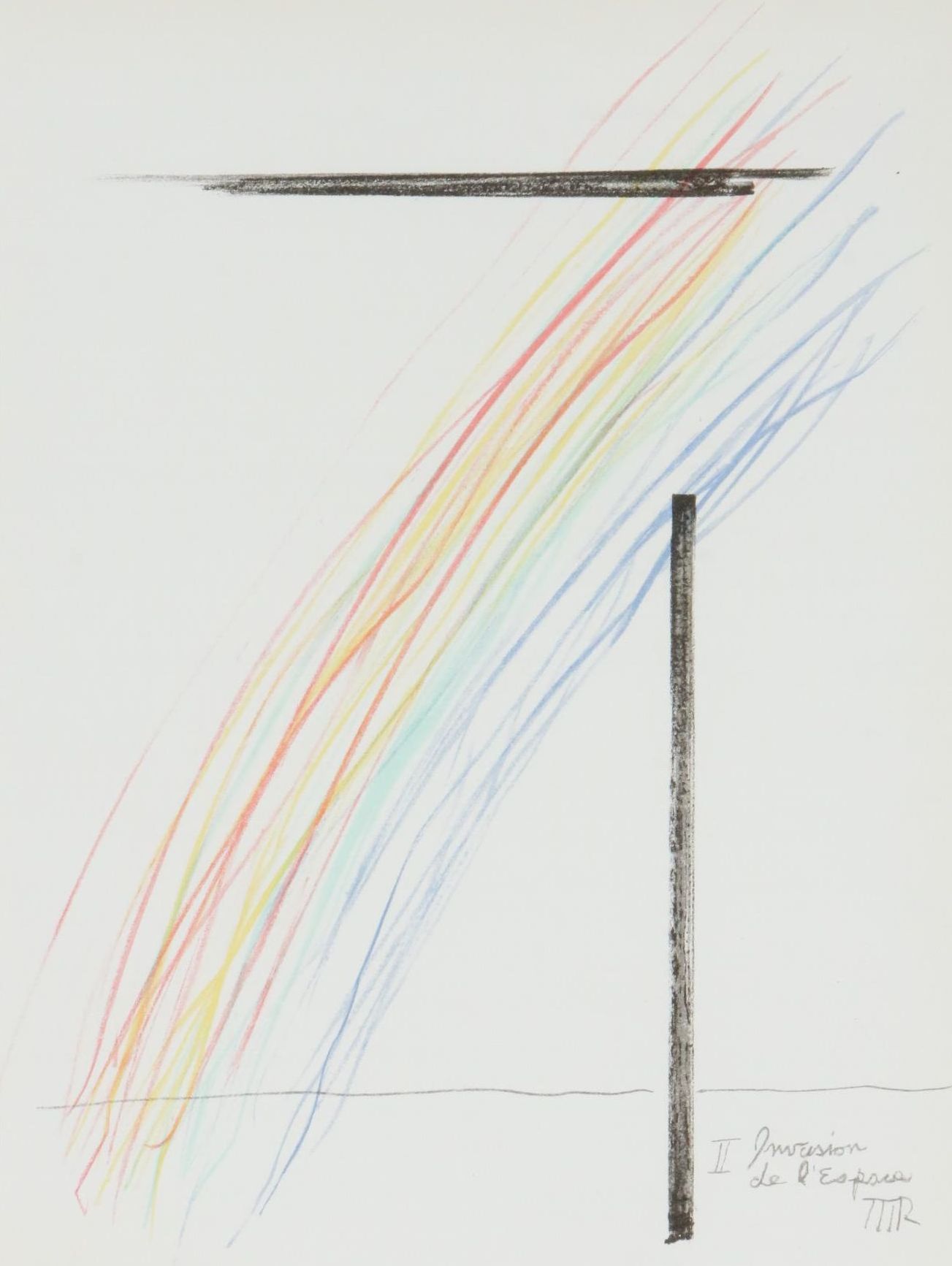 Man Ray Lithograph "Invasion de l'Espace" for XXe Siècle, No. 45, 1975